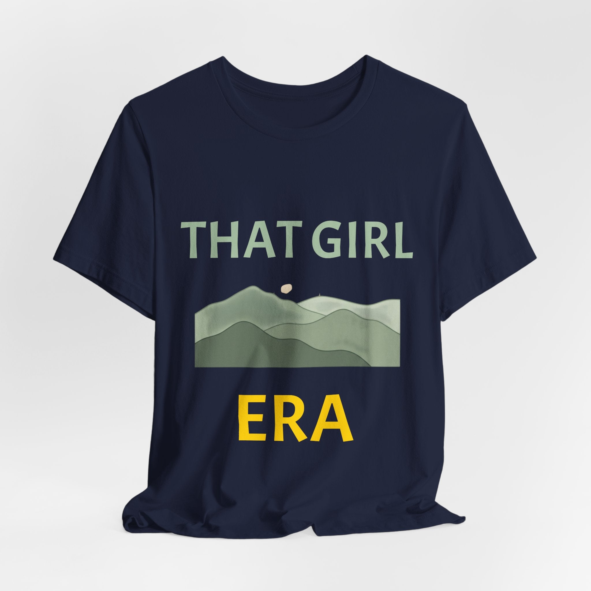 That Girl Era T-Shirt – Retro Mountain Graphic Tee for Empowered Women