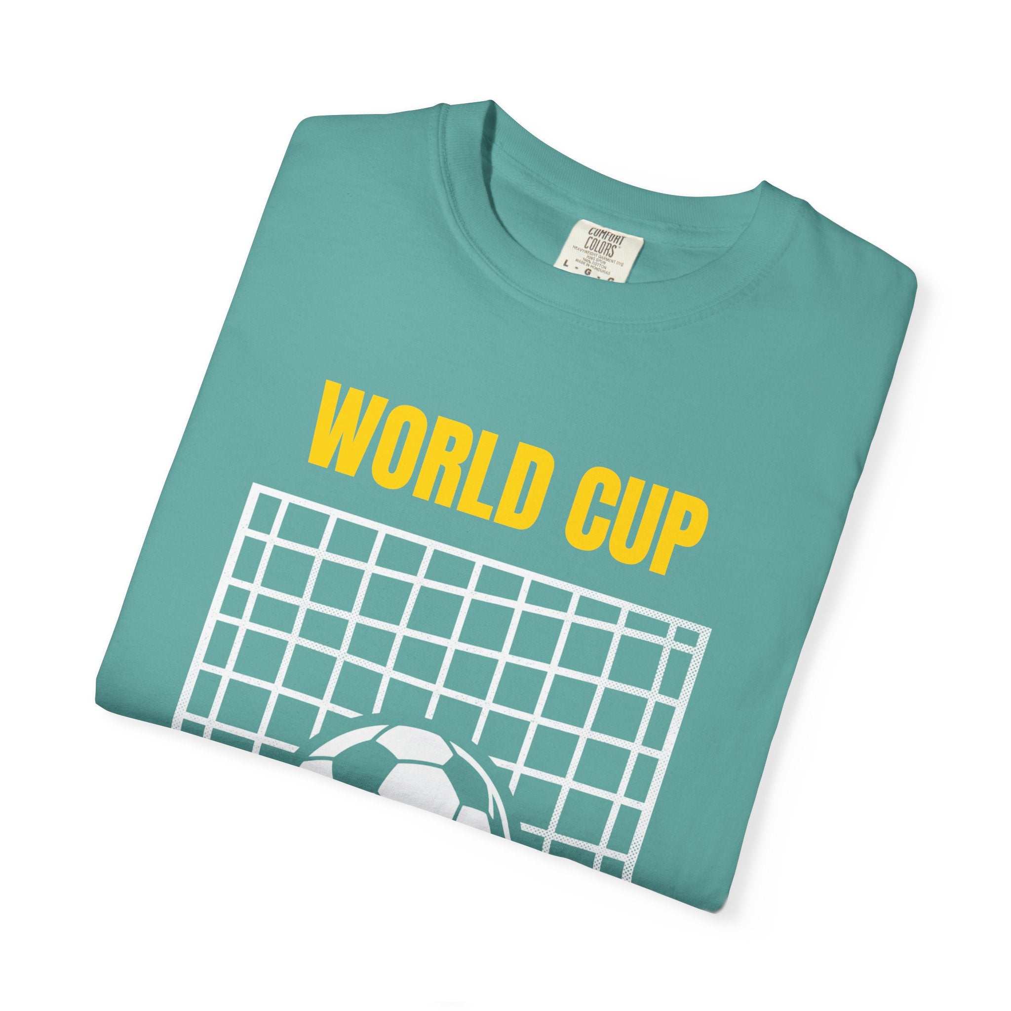 World Cup Goals T-Shirt – Soccer Goal Net & Ball Tee