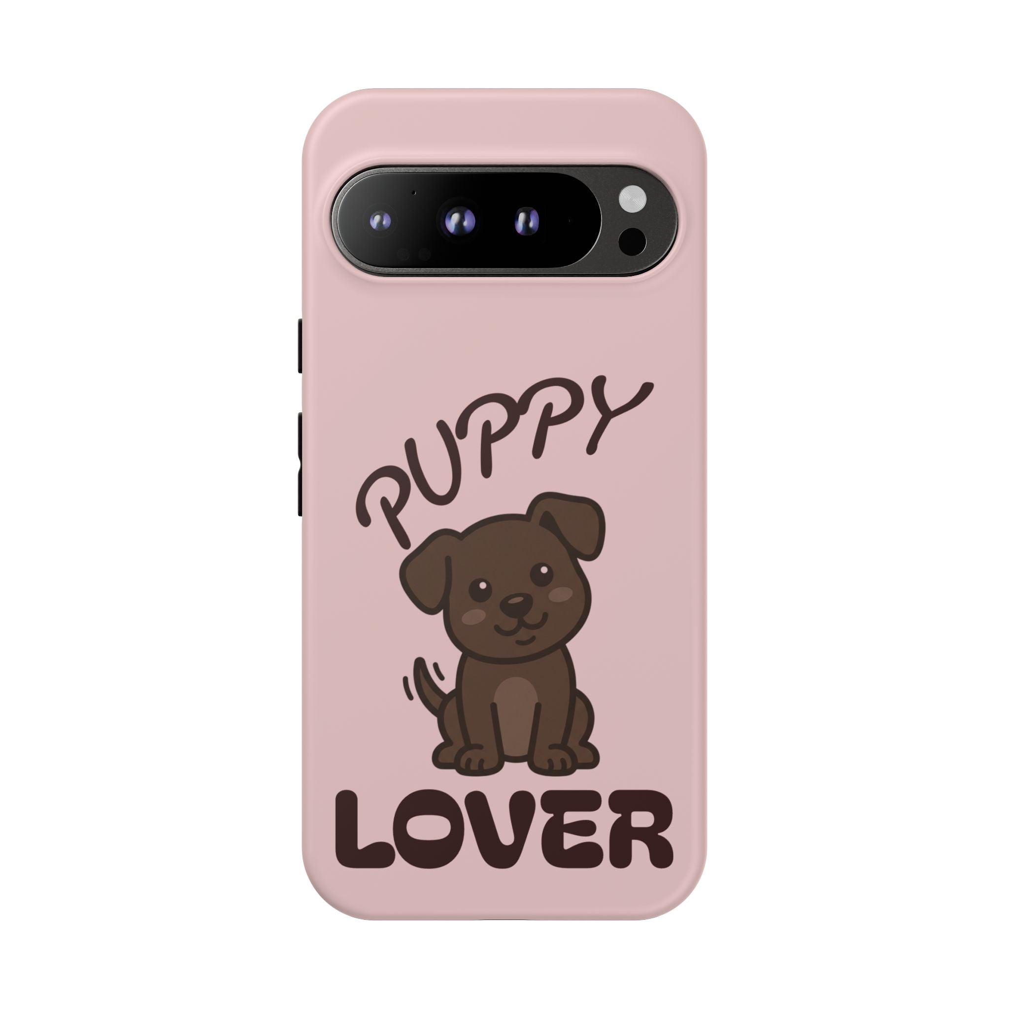 Puppy Lover Phone Case — Cute Brown Puppy Tough Phone Cover
