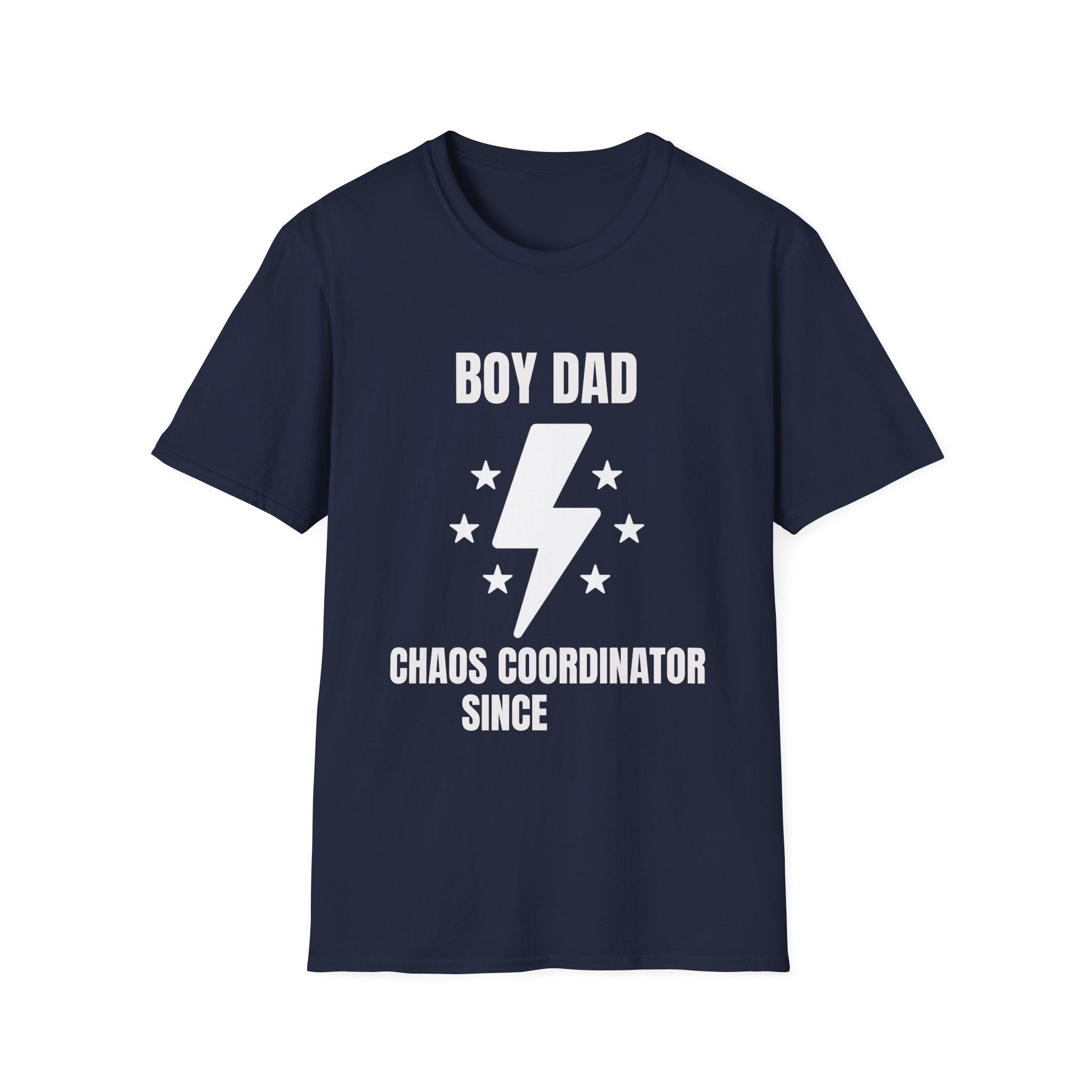 Boy Dad Chaos Coordinator T-Shirt — Funny Father's Day Gift Tee