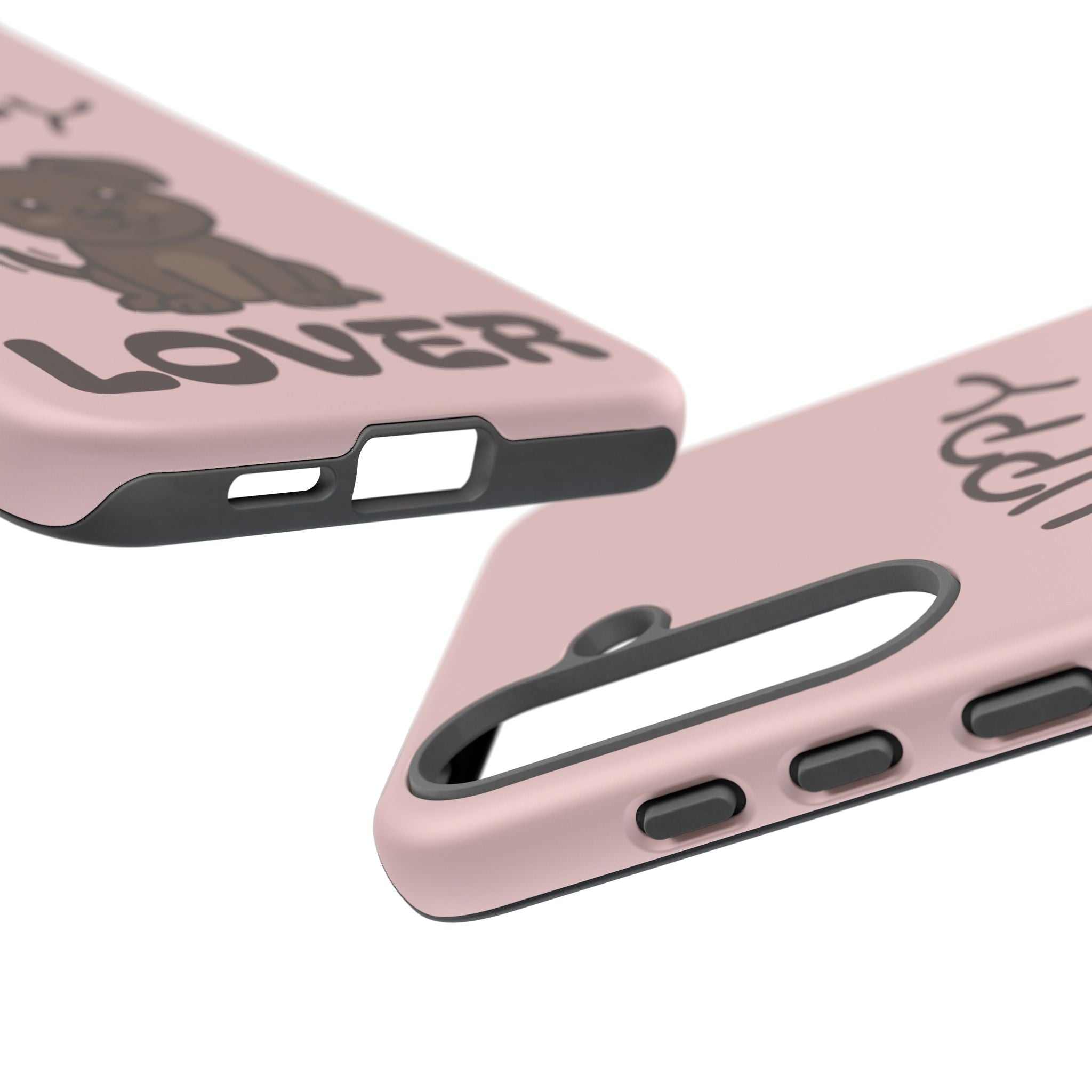 Puppy Lover Phone Case — Cute Brown Puppy Tough Phone Cover