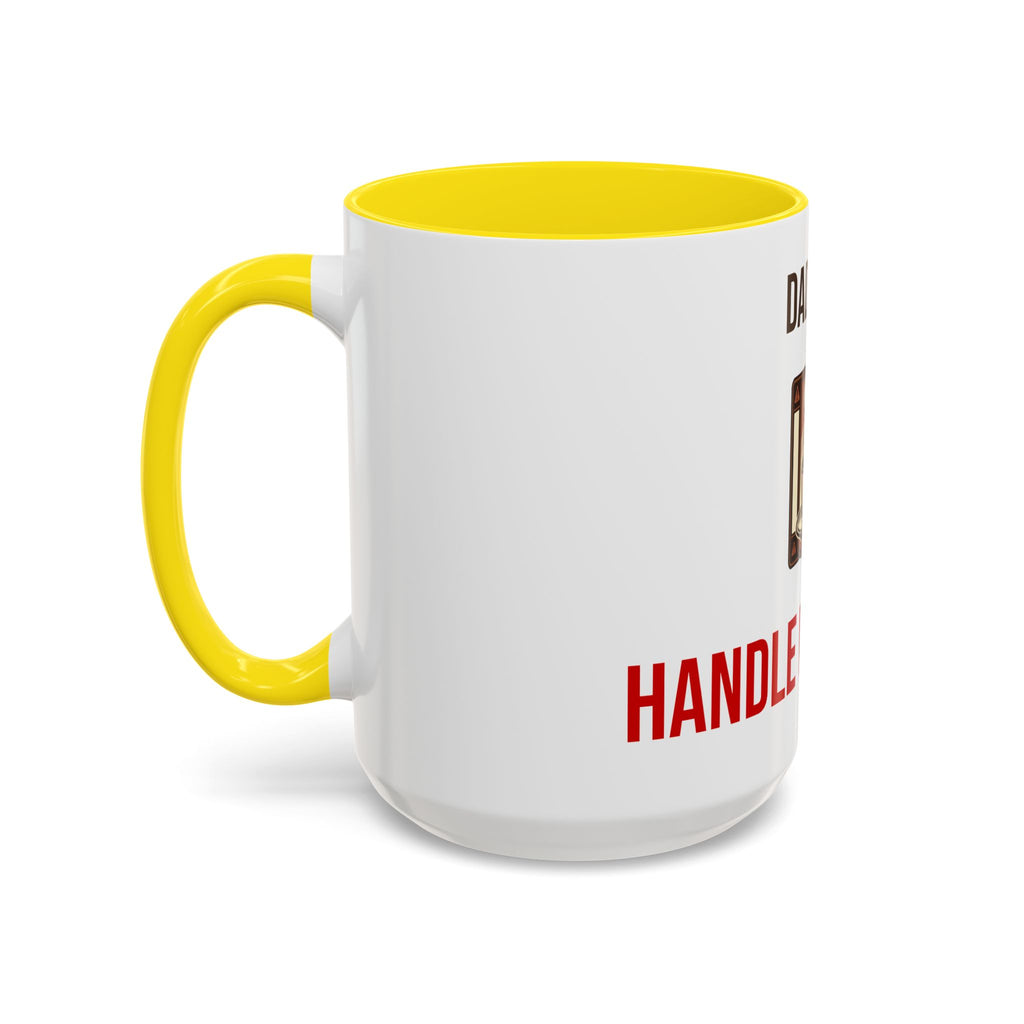Dad Fuel Coffee Mug — Funny Father's Day Gift Mug Handle With Care 11oz or 15oz