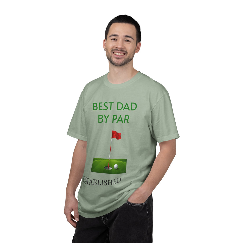 Best Dad By Par Golf T-Shirt — Funny Golfing Father's Day Gift Tee