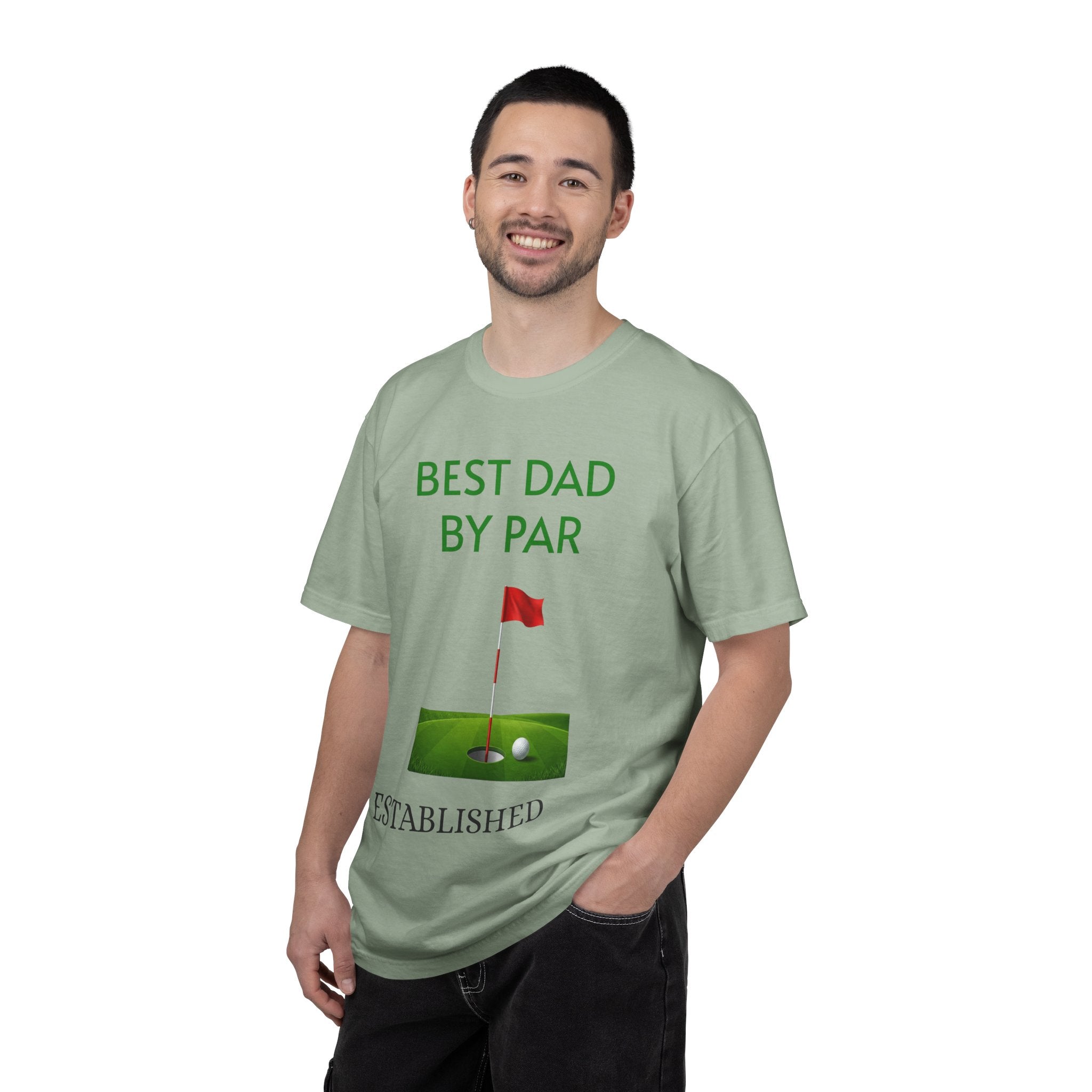 Best Dad By Par Golf T-Shirt — Funny Golfing Father's Day Gift Tee
