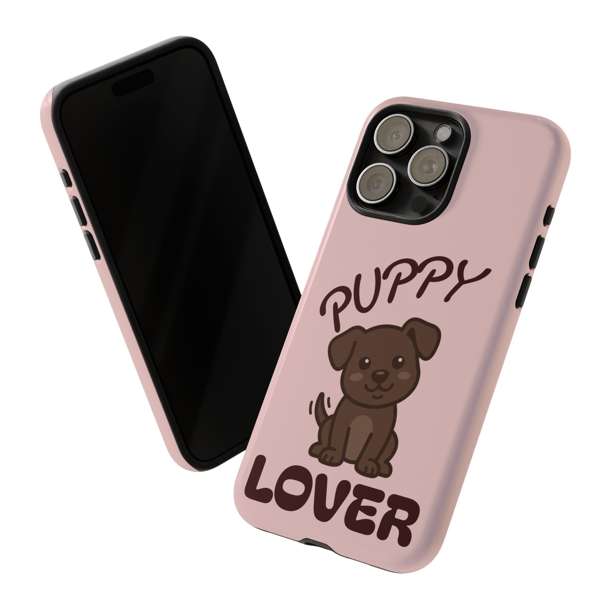 Puppy Lover Phone Case — Cute Brown Puppy Tough Phone Cover