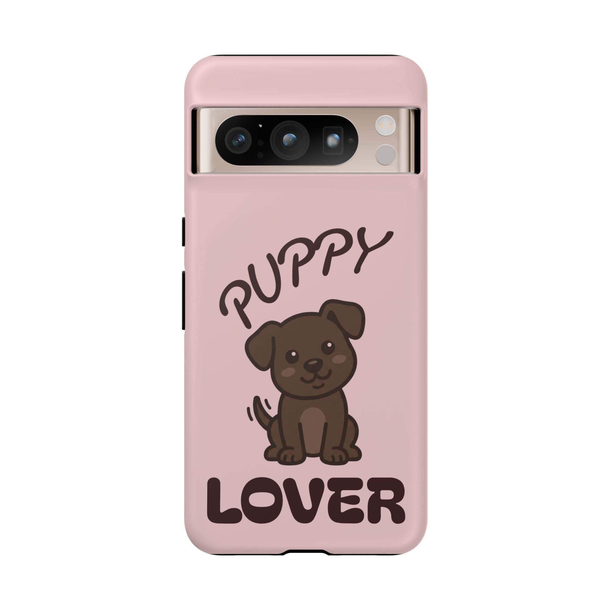 Puppy Lover Phone Case — Cute Brown Puppy Tough Phone Cover
