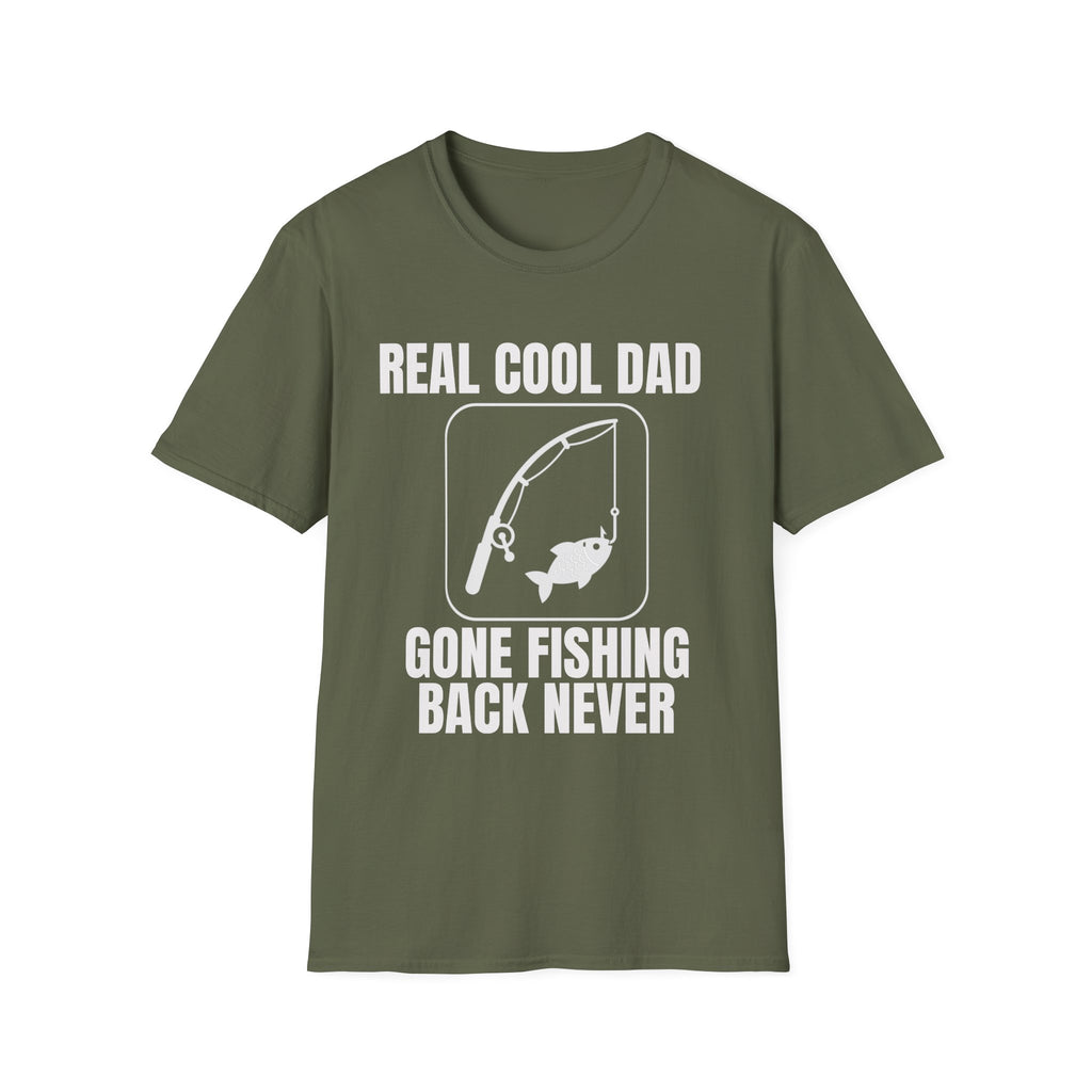 Reel Cool Dad T-Shirt — Funny Fishing Father's Day Gift Tee