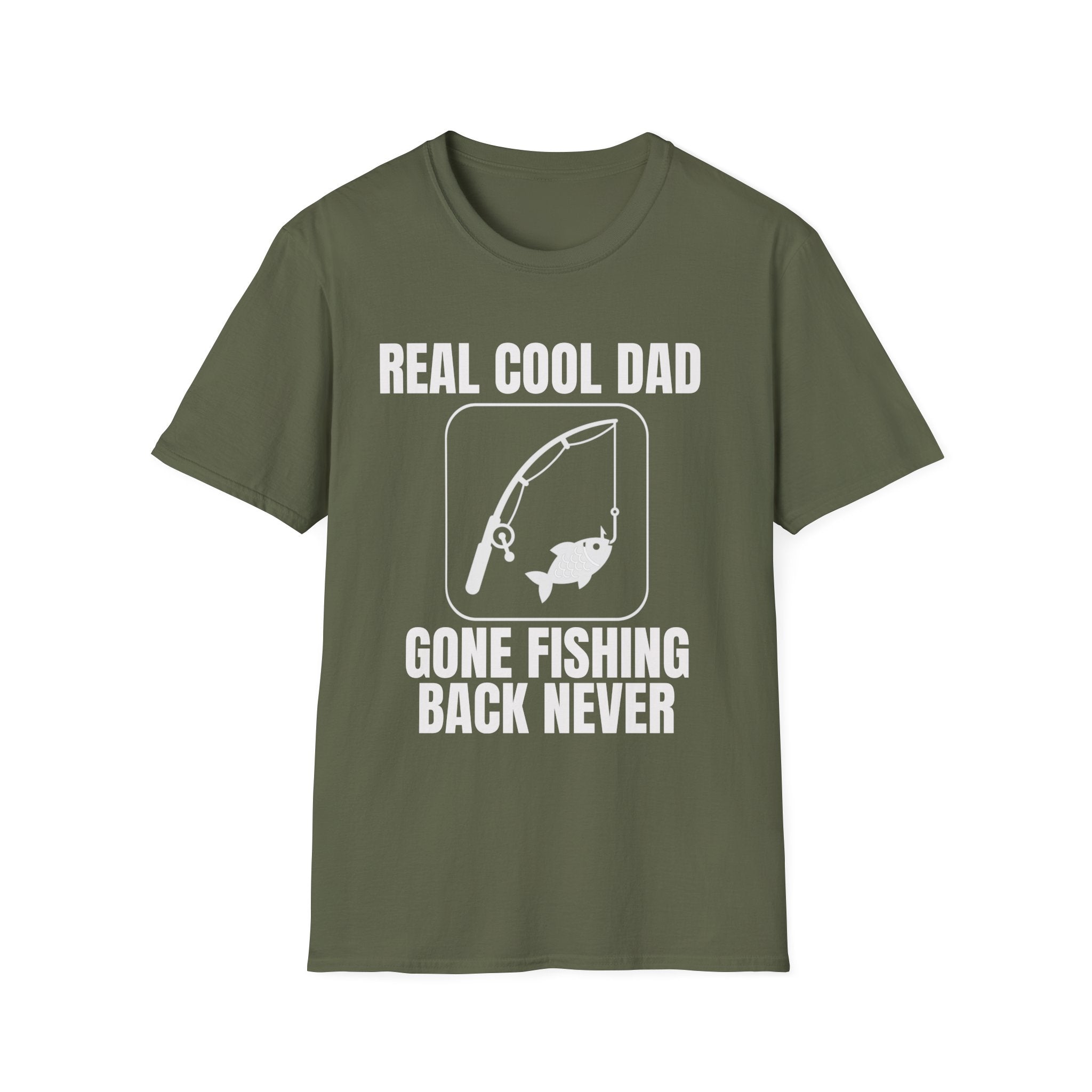 Reel Cool Dad T-Shirt — Funny Fishing Father's Day Gift Tee
