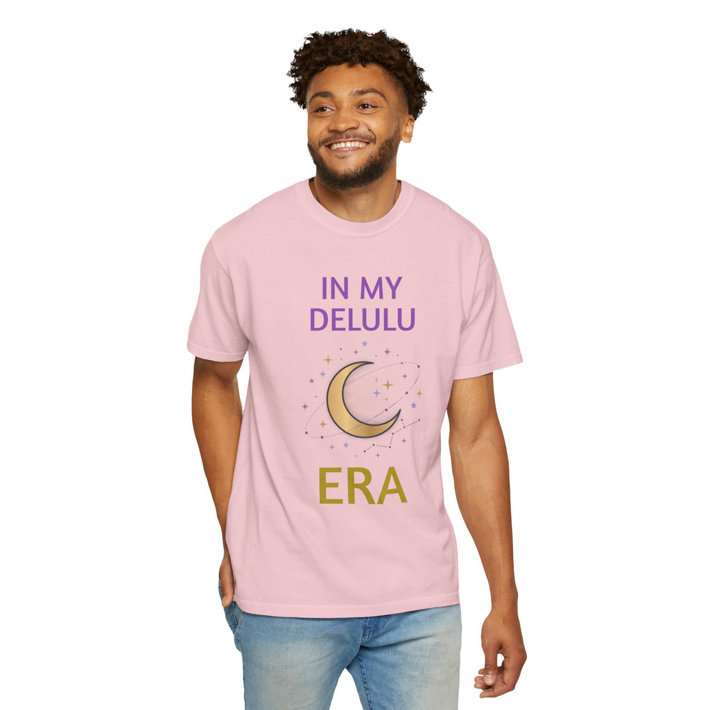 In My Delulu Era T-Shirt — Moon & Stars Graphic Tee