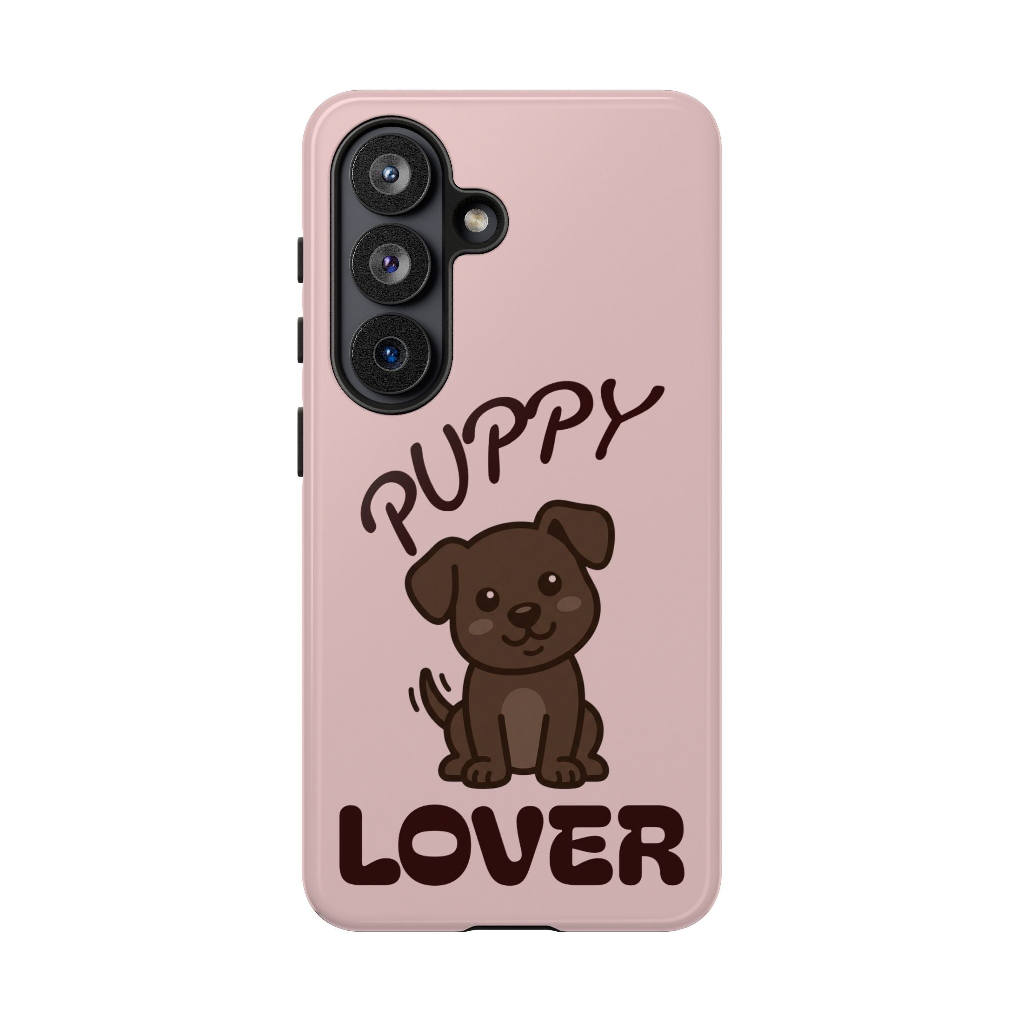 Puppy Lover Phone Case — Cute Brown Puppy Tough Phone Cover