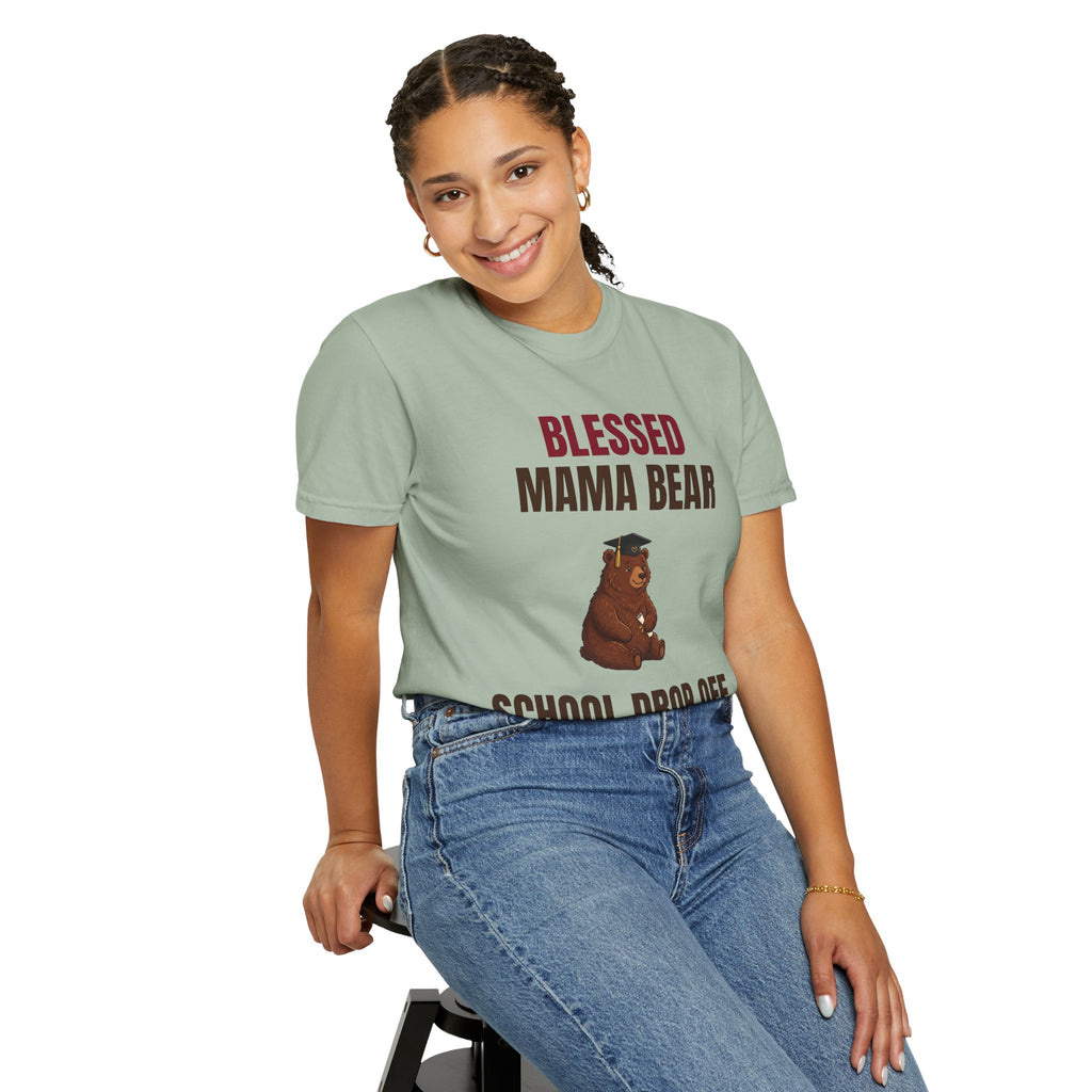 Mama Bear "School Drop Off Survivor" T-Shirt