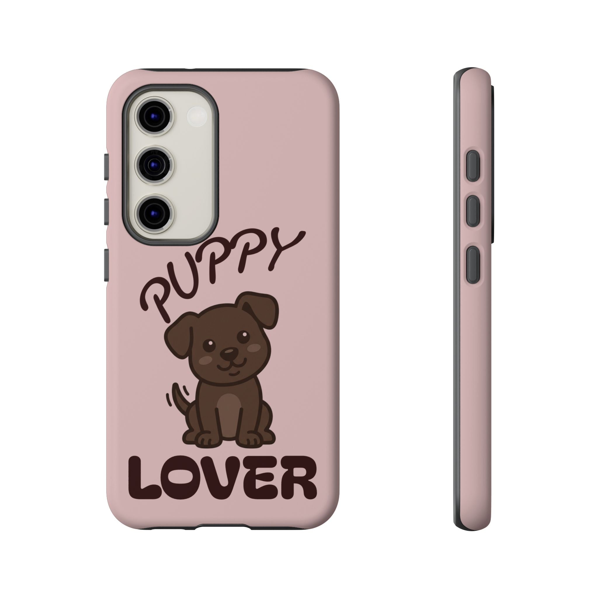 Puppy Lover Phone Case — Cute Brown Puppy Tough Phone Cover