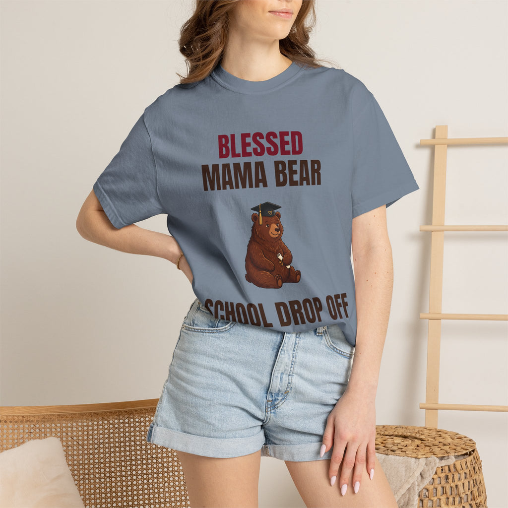 Mama Bear "School Drop Off Survivor" T-Shirt