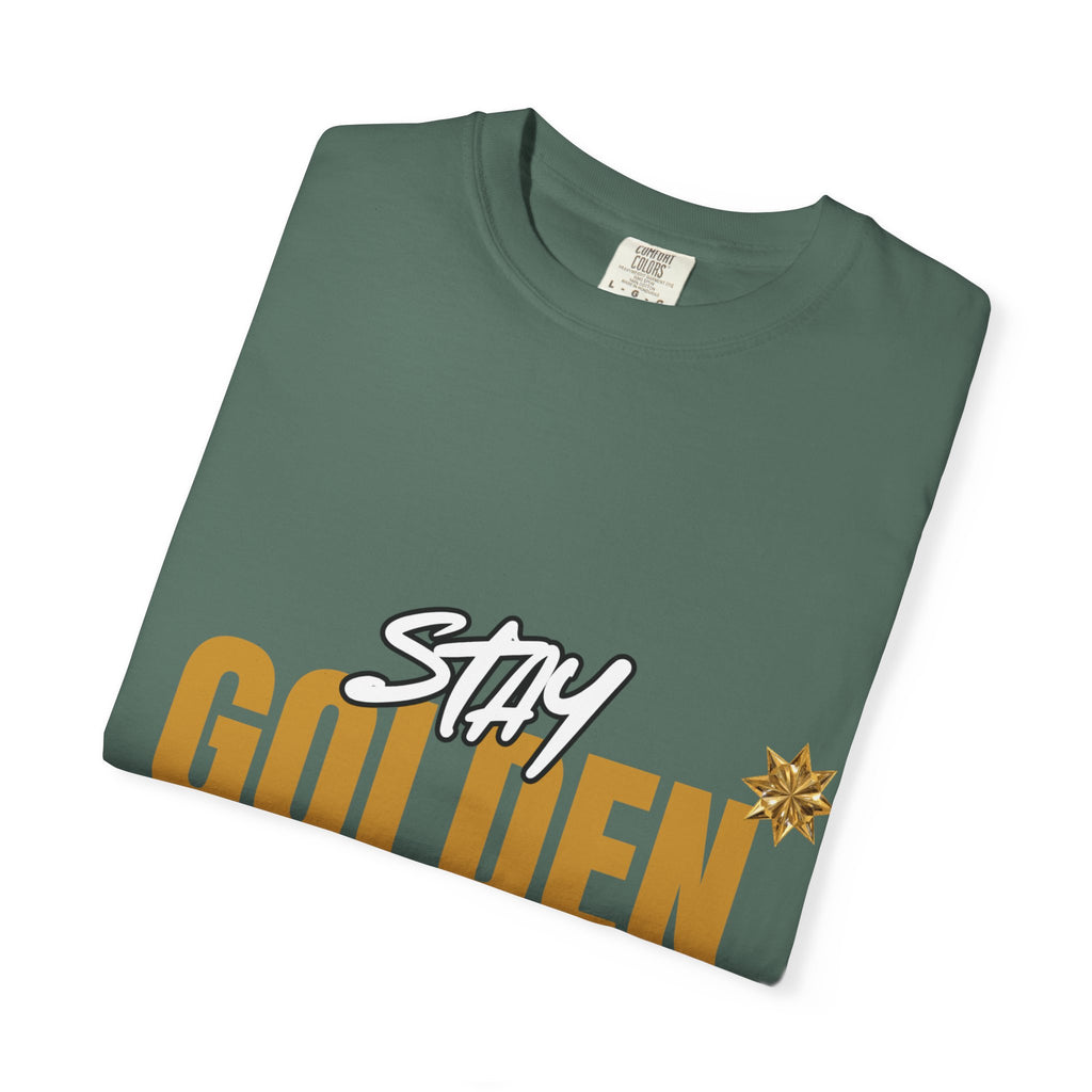 Stay Golden Graphic T-Shirt — "Stay Golden, Shine Bright" Tee