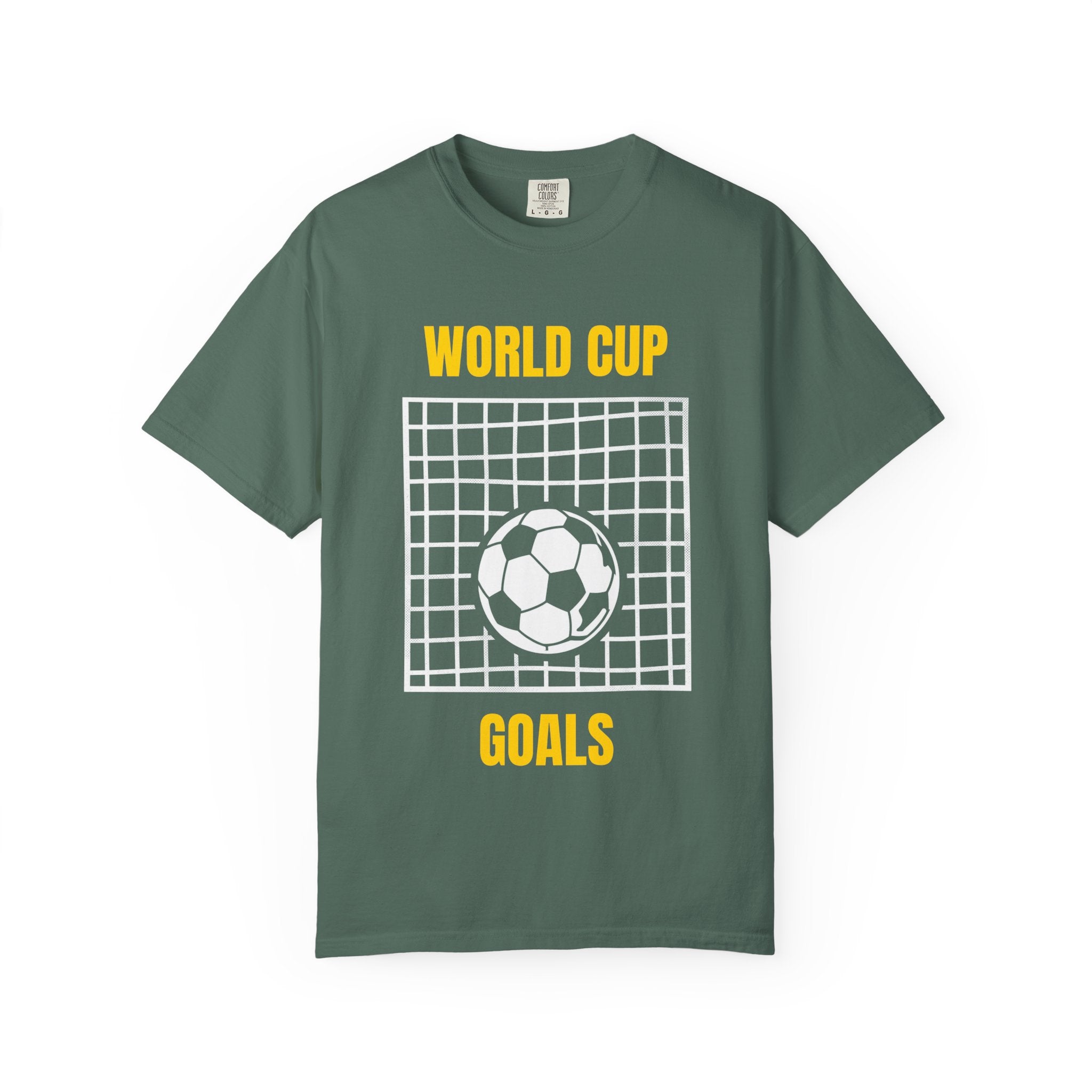 World Cup Goals T-Shirt – Soccer Goal Net & Ball Tee