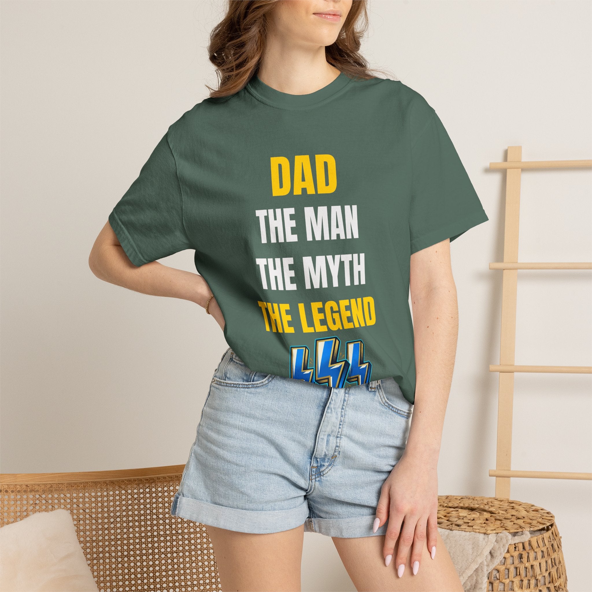 Dad The Man The Myth The Legend T-Shirt — Funny Father's Day Gift Tee