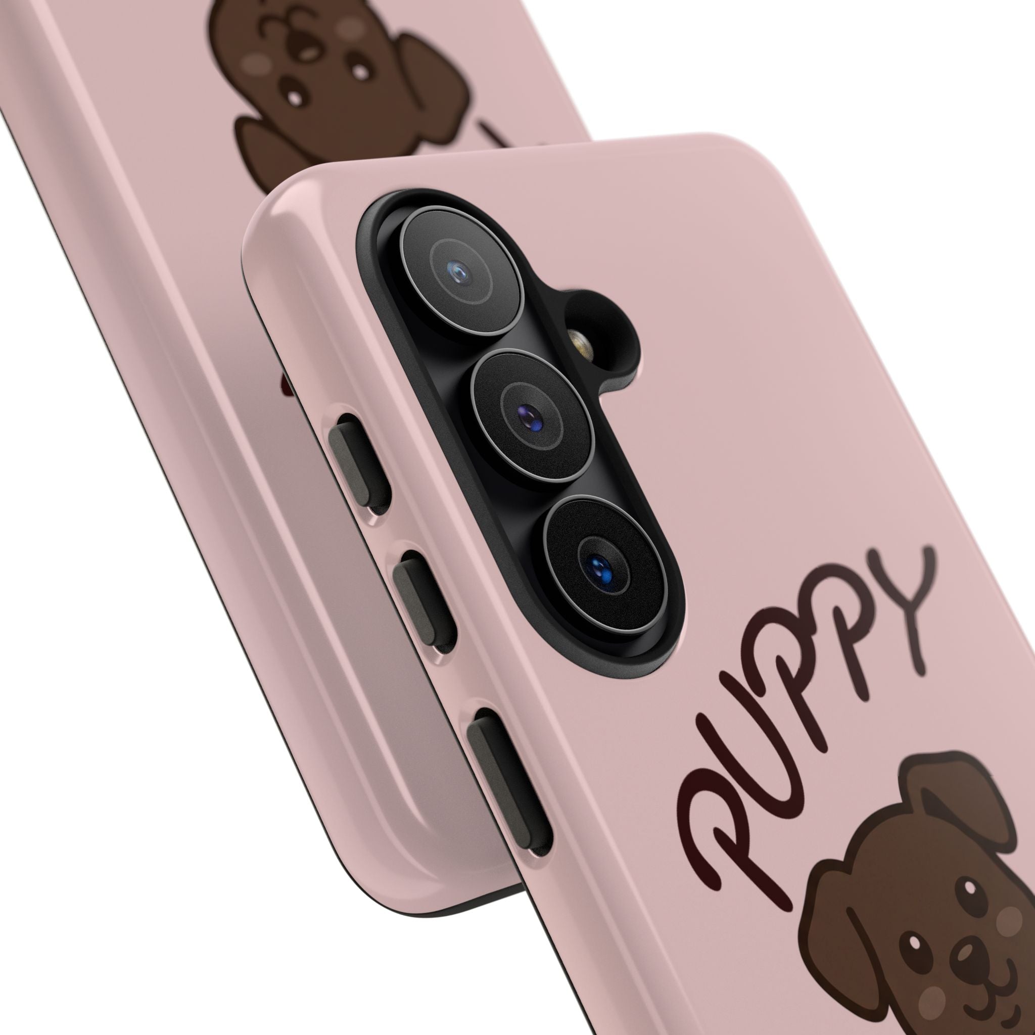 Puppy Lover Phone Case — Cute Brown Puppy Tough Phone Cover