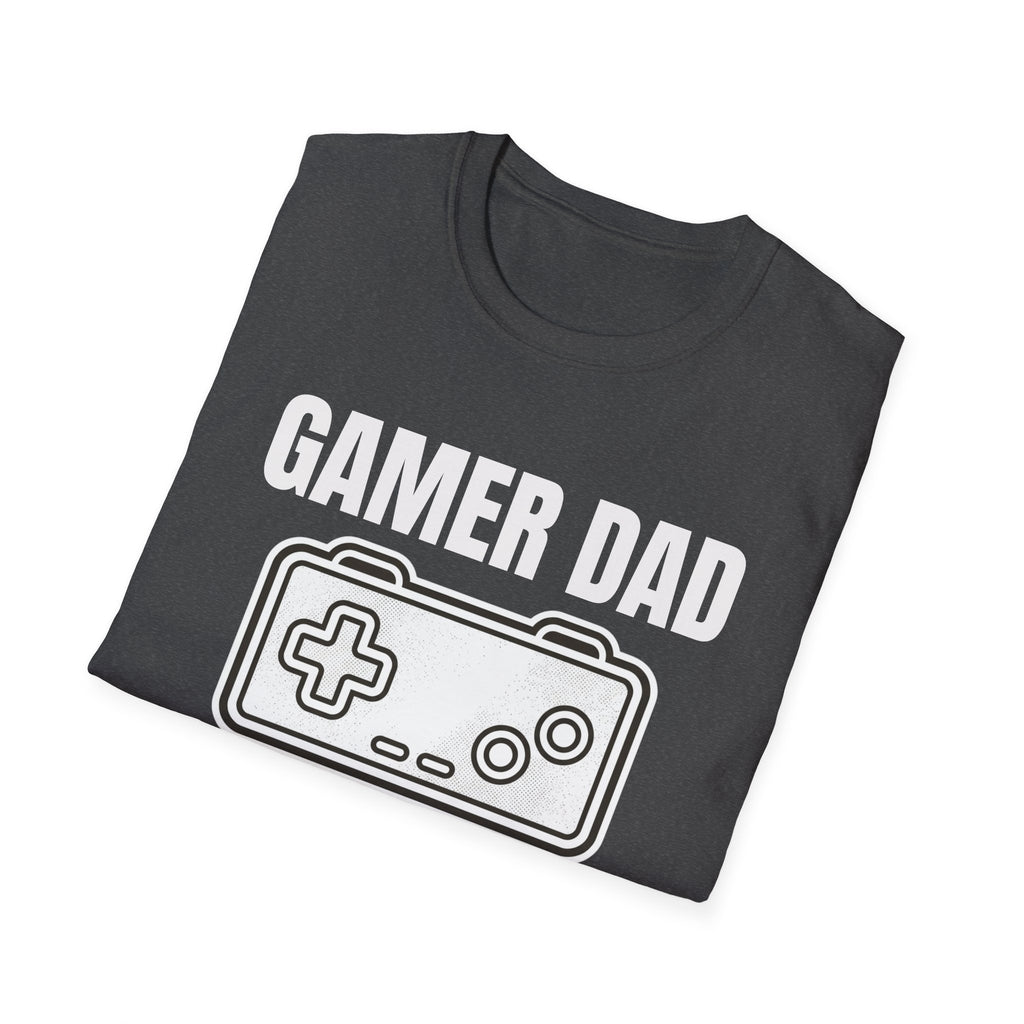 Gamer Dad Loading Please Wait T-Shirt — Funny Father's Day Gaming Gift Tee