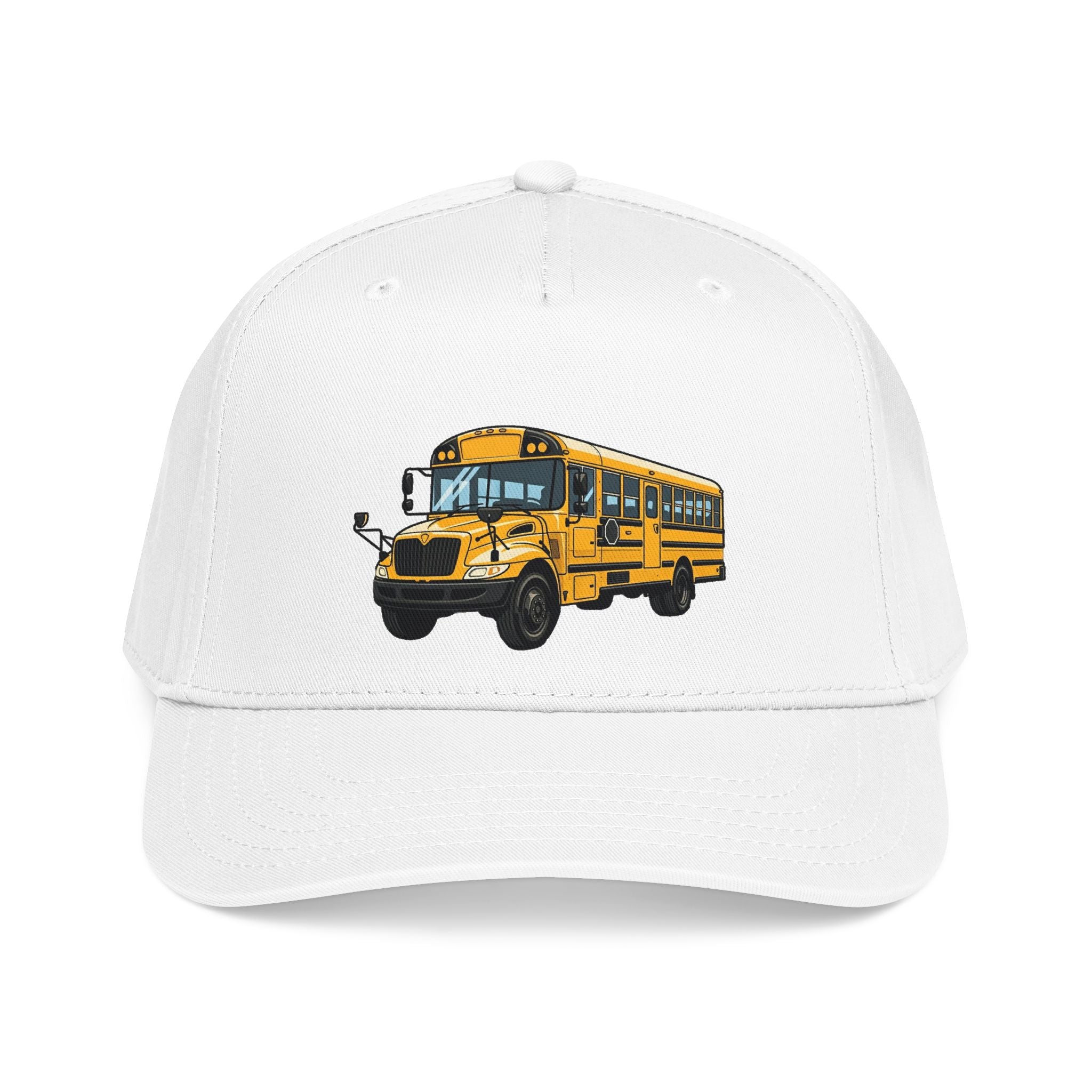 Mid Profile Baseball Cap - School Bus Driver. Keeping kids safe.