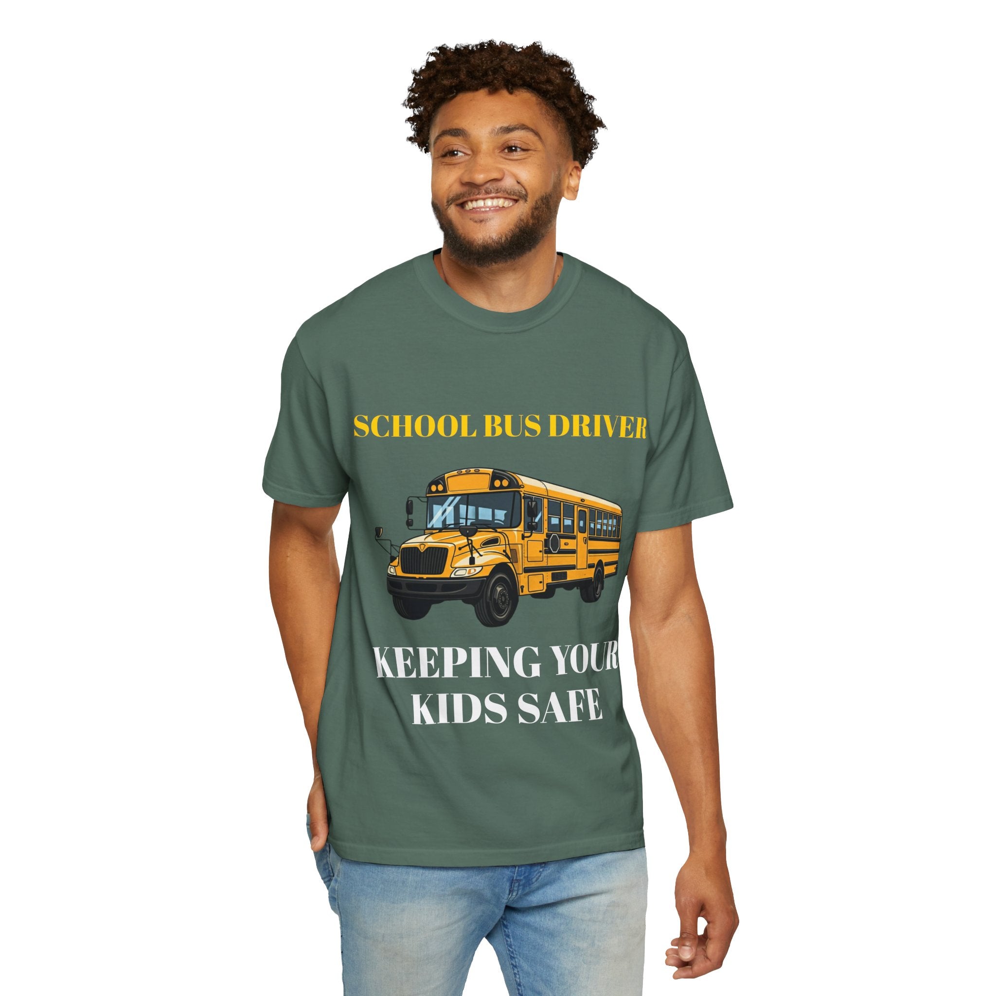 School Bus Driver T-Shirt — "Keeping Your Kids Safe"