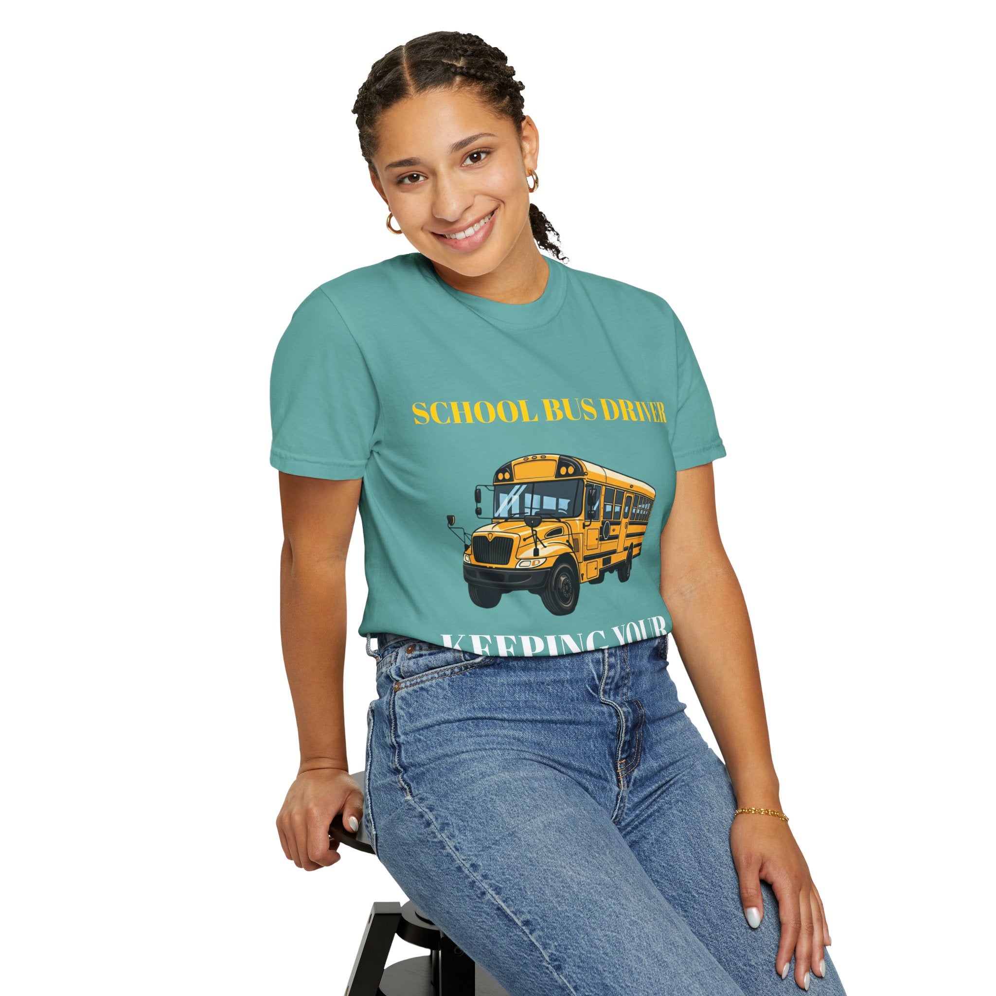 School Bus Driver T-Shirt — "Keeping Your Kids Safe"