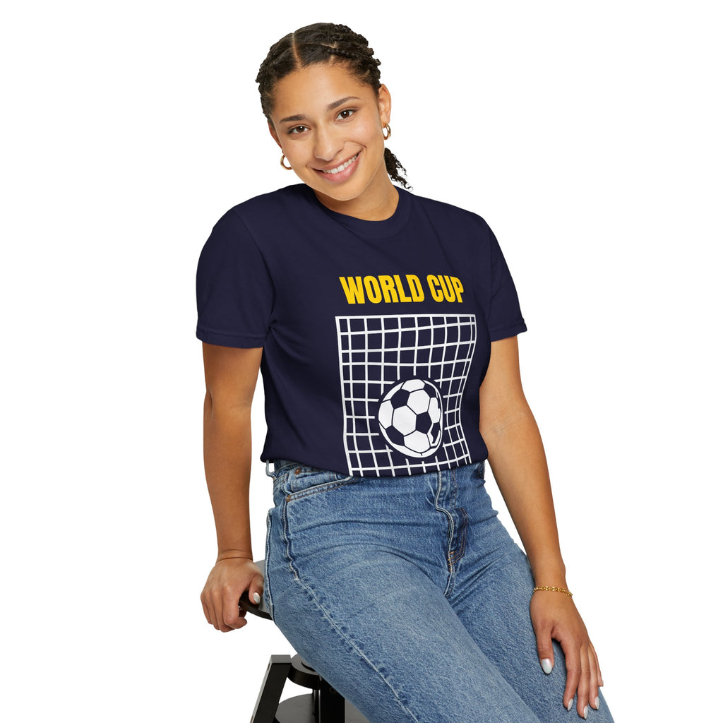 World Cup Goals T-Shirt – Soccer Goal Net & Ball Tee