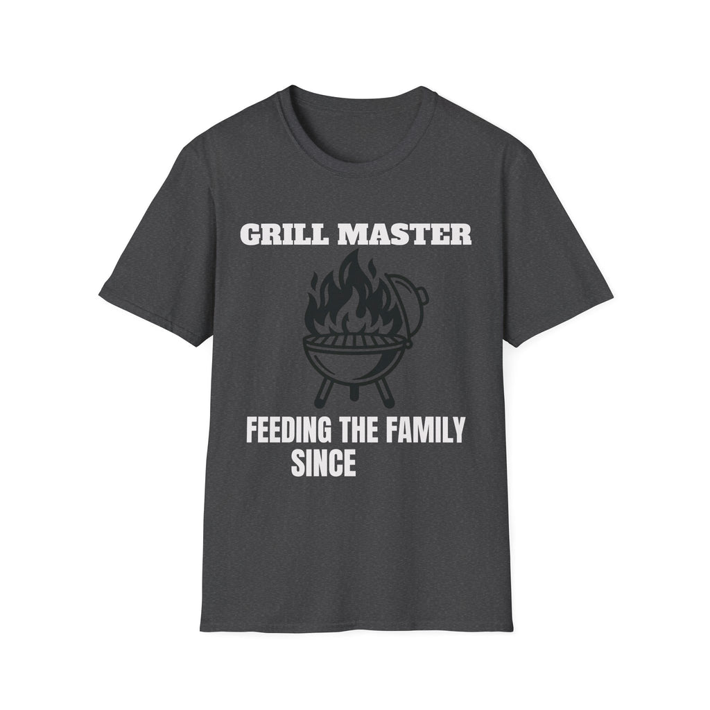 Grill Master T-Shirt — 'Grill Master: Feeding the Family Since' BBQ Tee