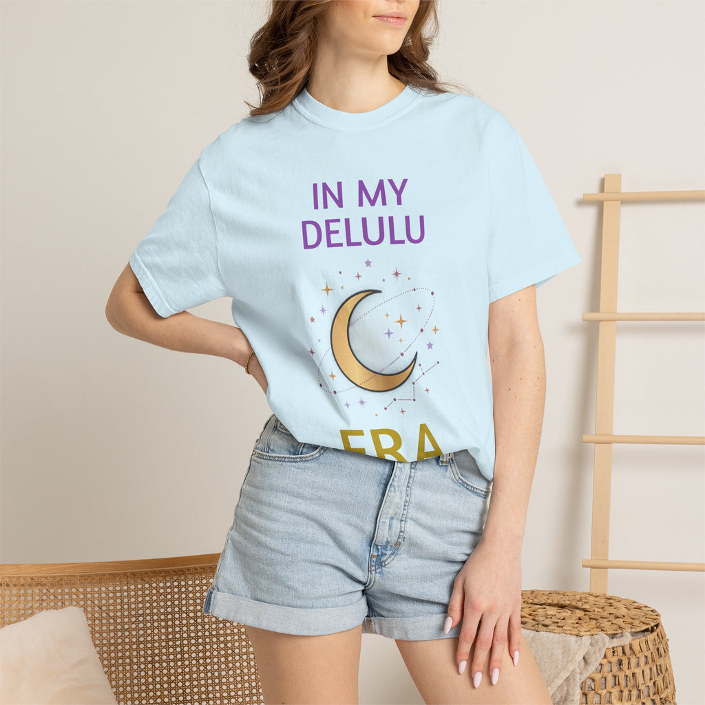 In My Delulu Era T-Shirt — Moon & Stars Graphic Tee