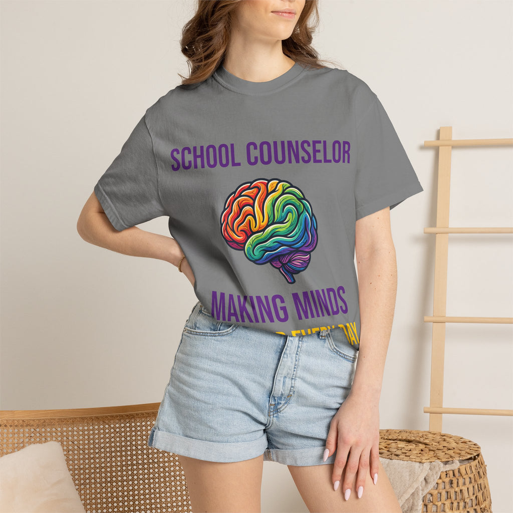 School Counselor T-Shirt — Funny Back To School Mental Health Gift Tee