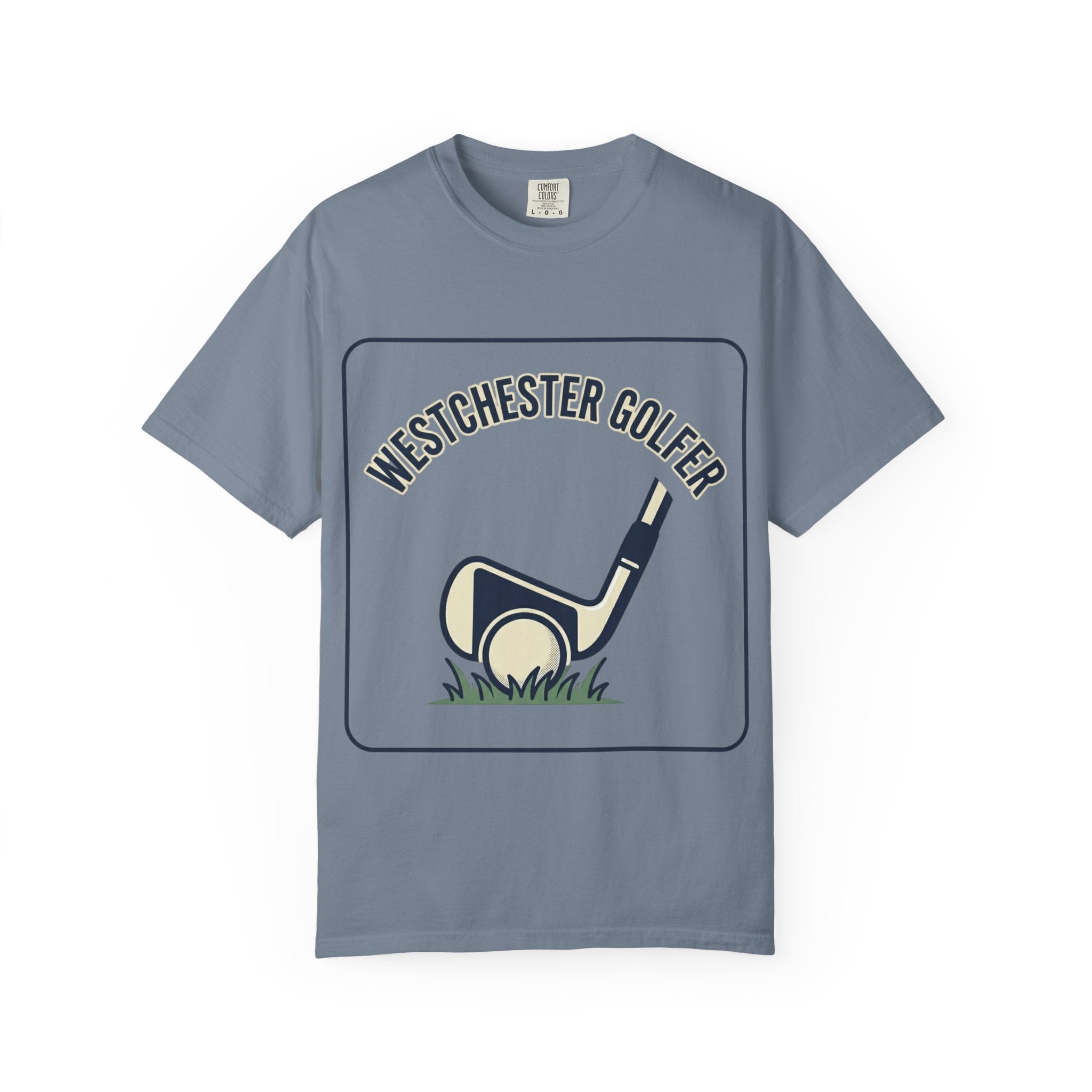 Westchester Golfer T-Shirt — Retro Golf Club & Tee Graphic