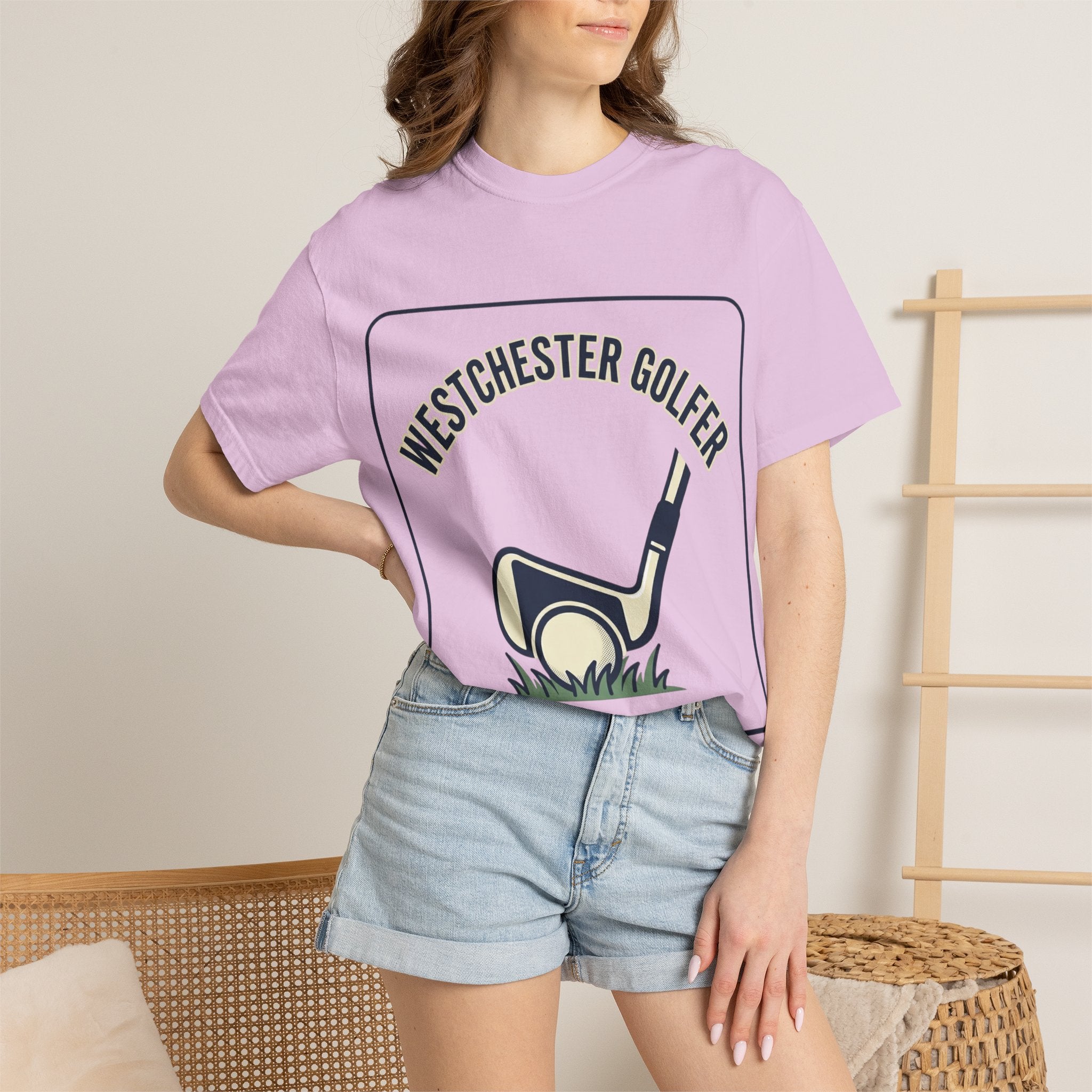 Westchester Golfer T-Shirt — Retro Golf Club & Tee Graphic