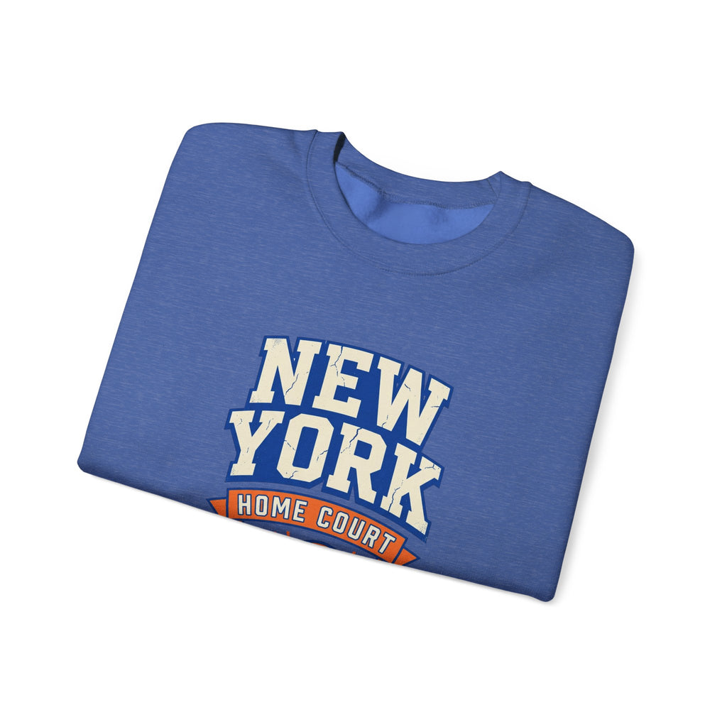New York Home Court Sweatshirt | Vintage Basketball Pride