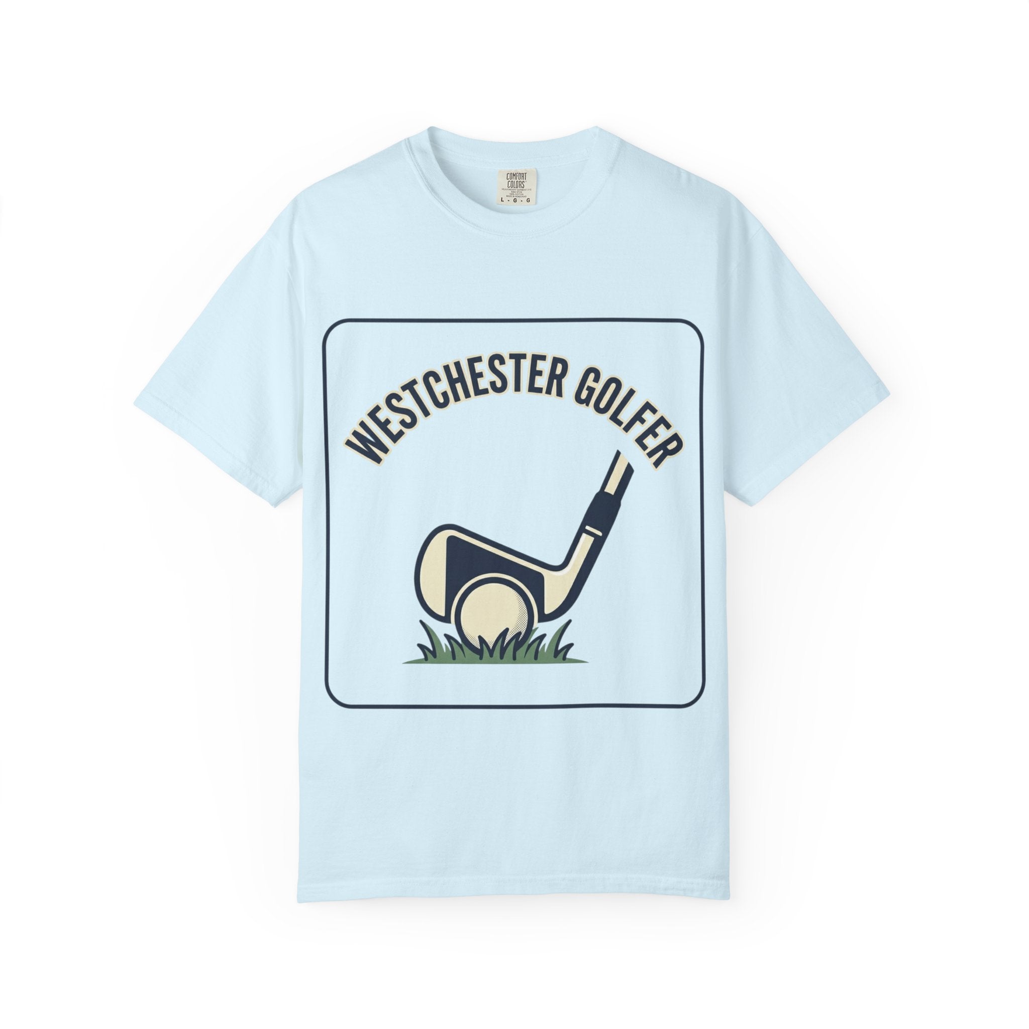 Westchester Golfer T-Shirt — Retro Golf Club & Tee Graphic