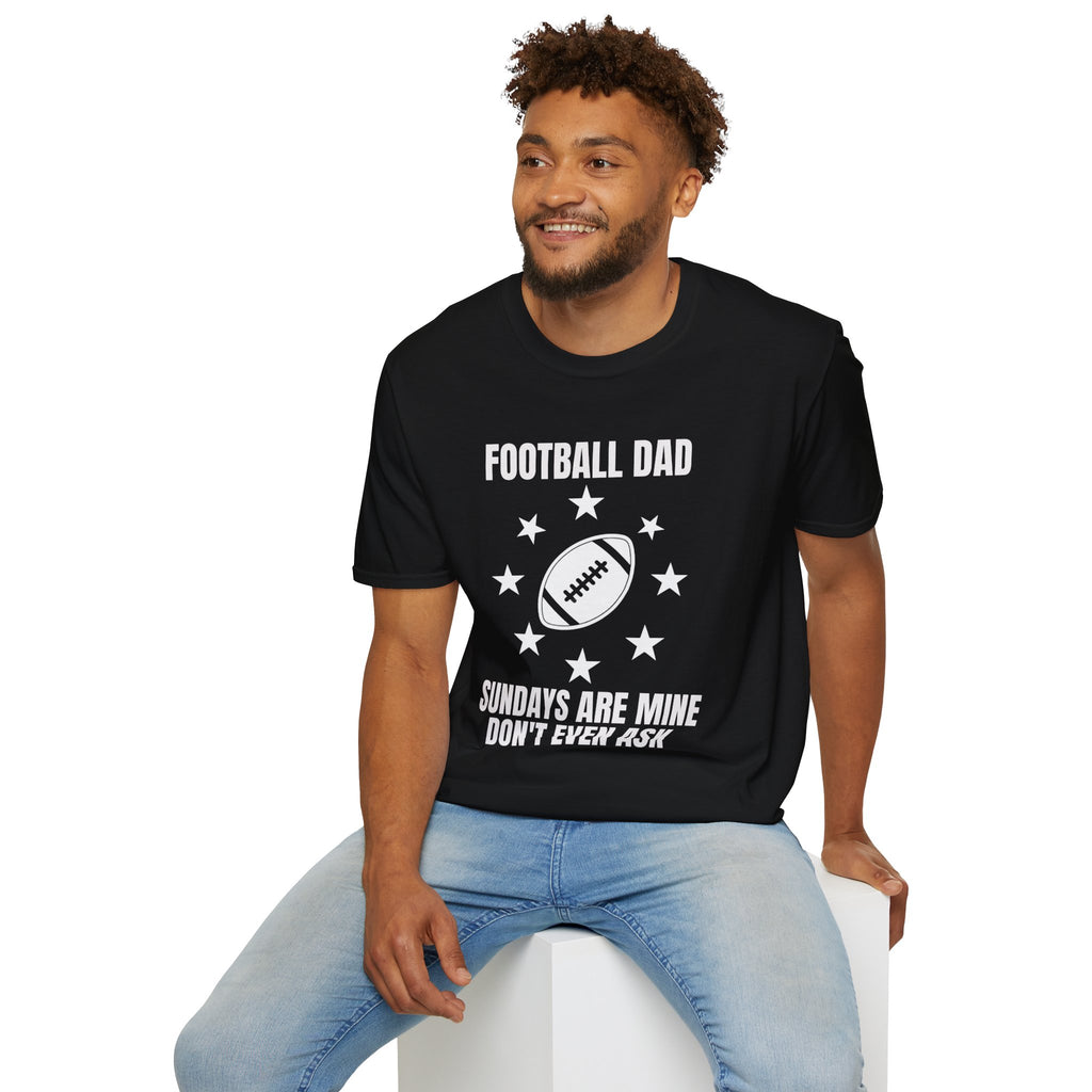 Football Dad T-Shirt — Funny Father's Day Football Fan Gift Tee