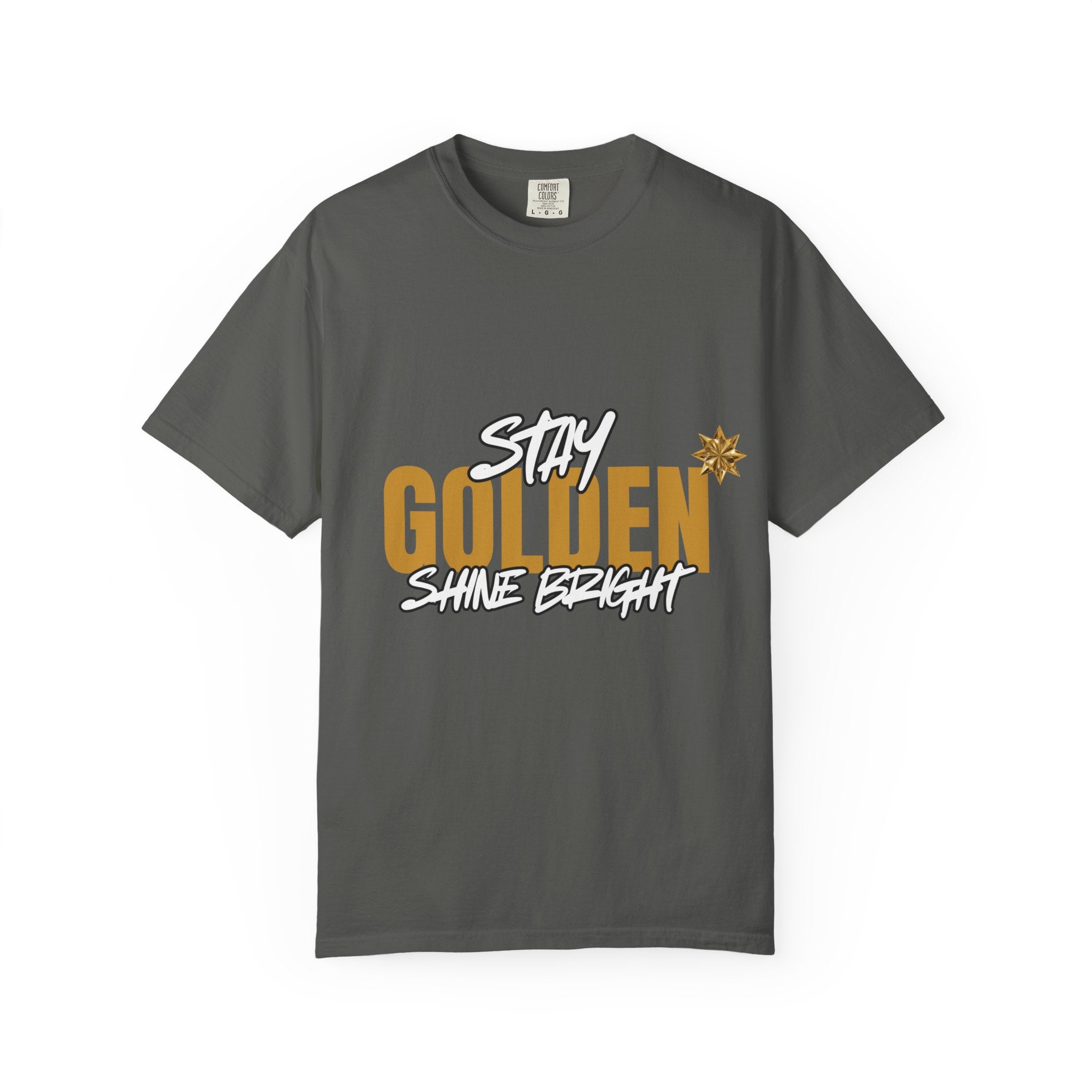 Stay Golden Graphic T-Shirt — "Stay Golden, Shine Bright" Tee