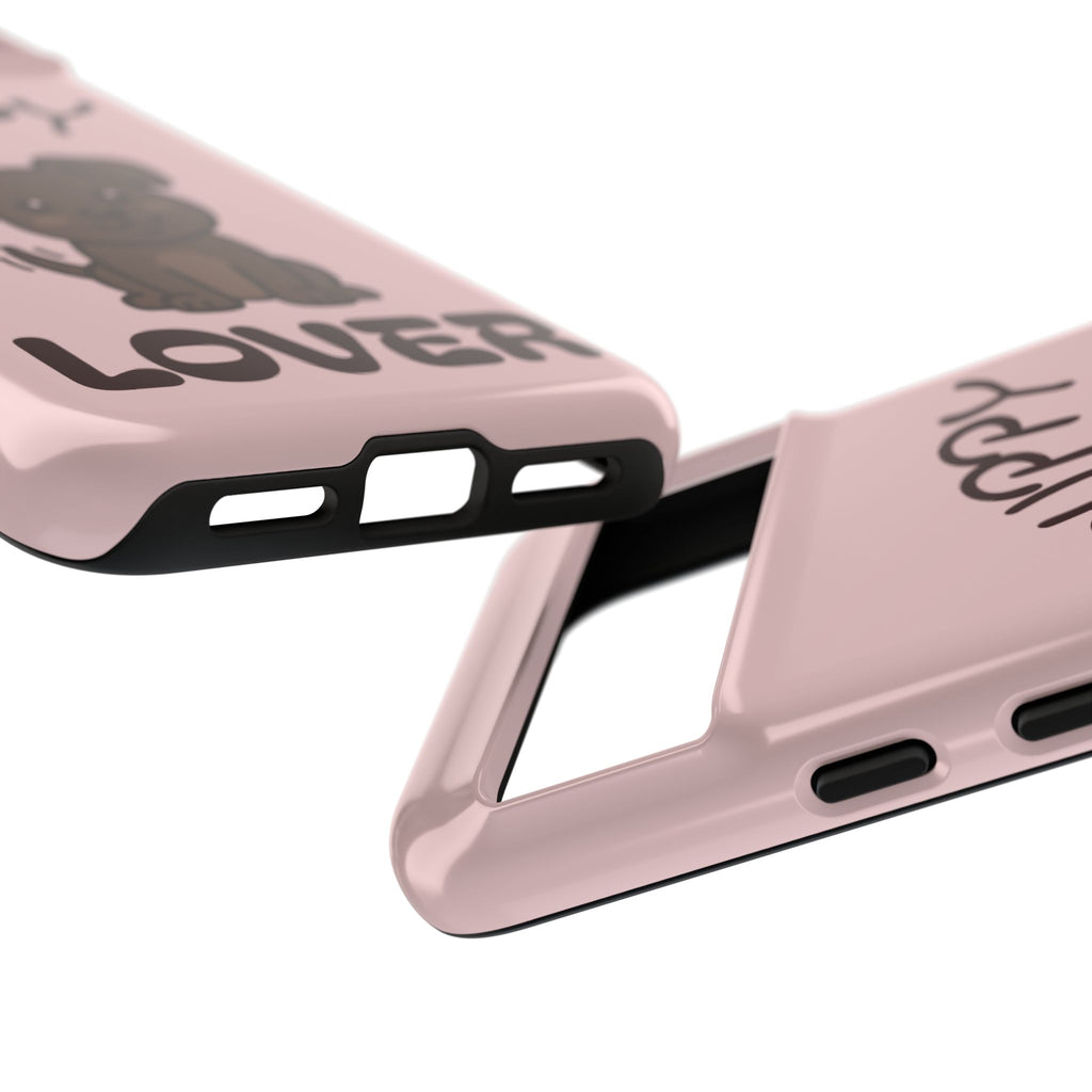 Puppy Lover Phone Case — Cute Brown Puppy Tough Phone Cover