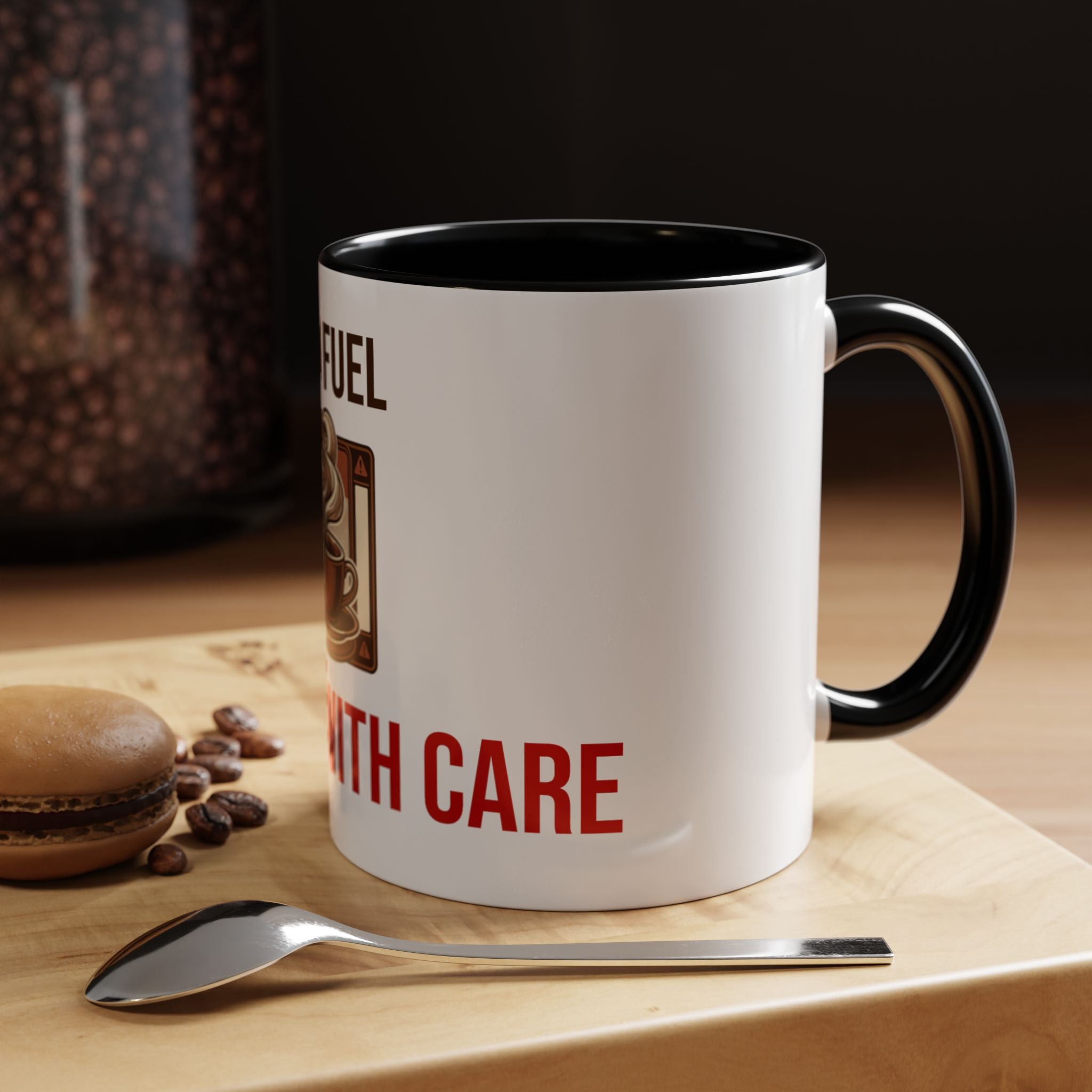 Dad Fuel Coffee Mug — Funny Father's Day Gift Mug Handle With Care 11oz or 15oz