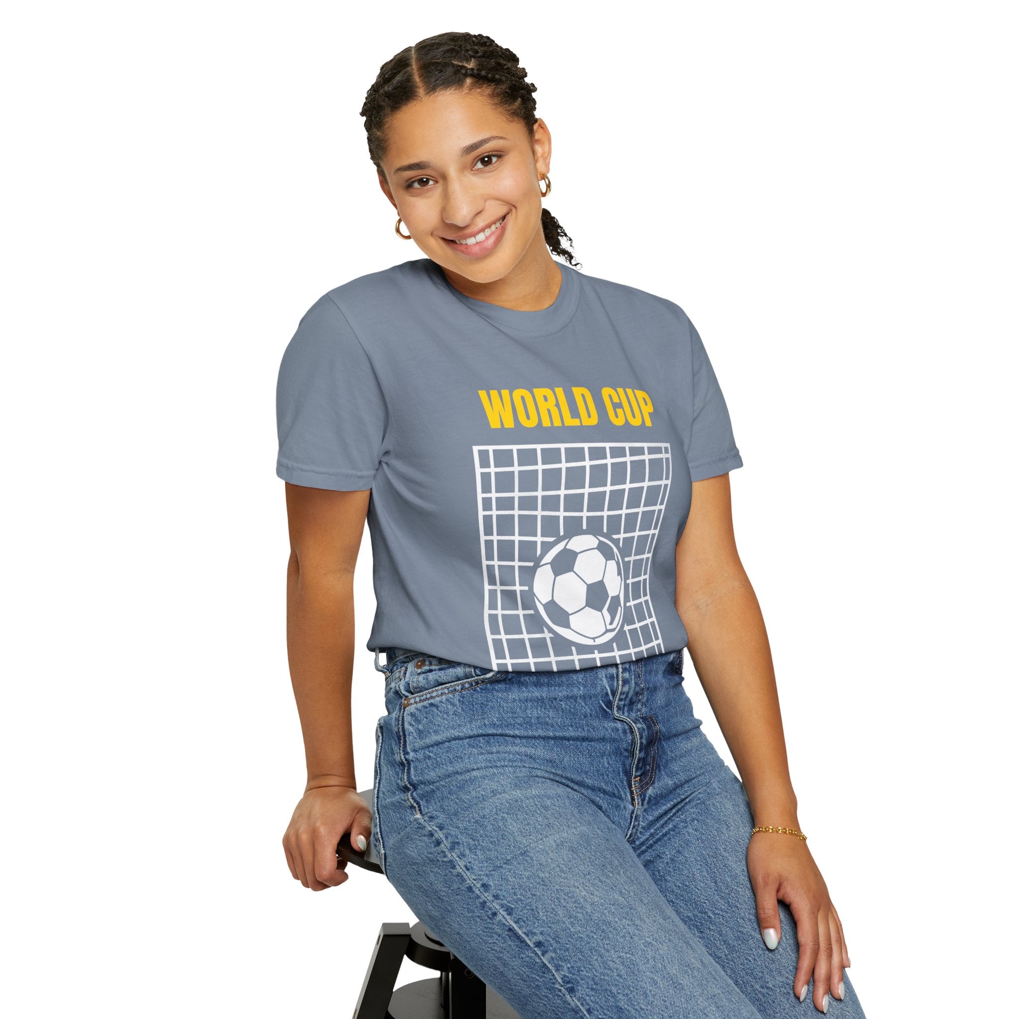 World Cup Goals T-Shirt – Soccer Goal Net & Ball Tee