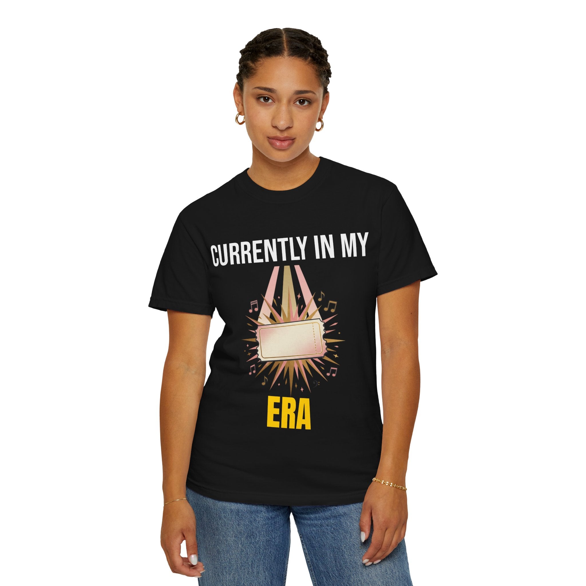 Currently In My Era T-Shirt — Vintage Garment-Dyed Graphic Tee