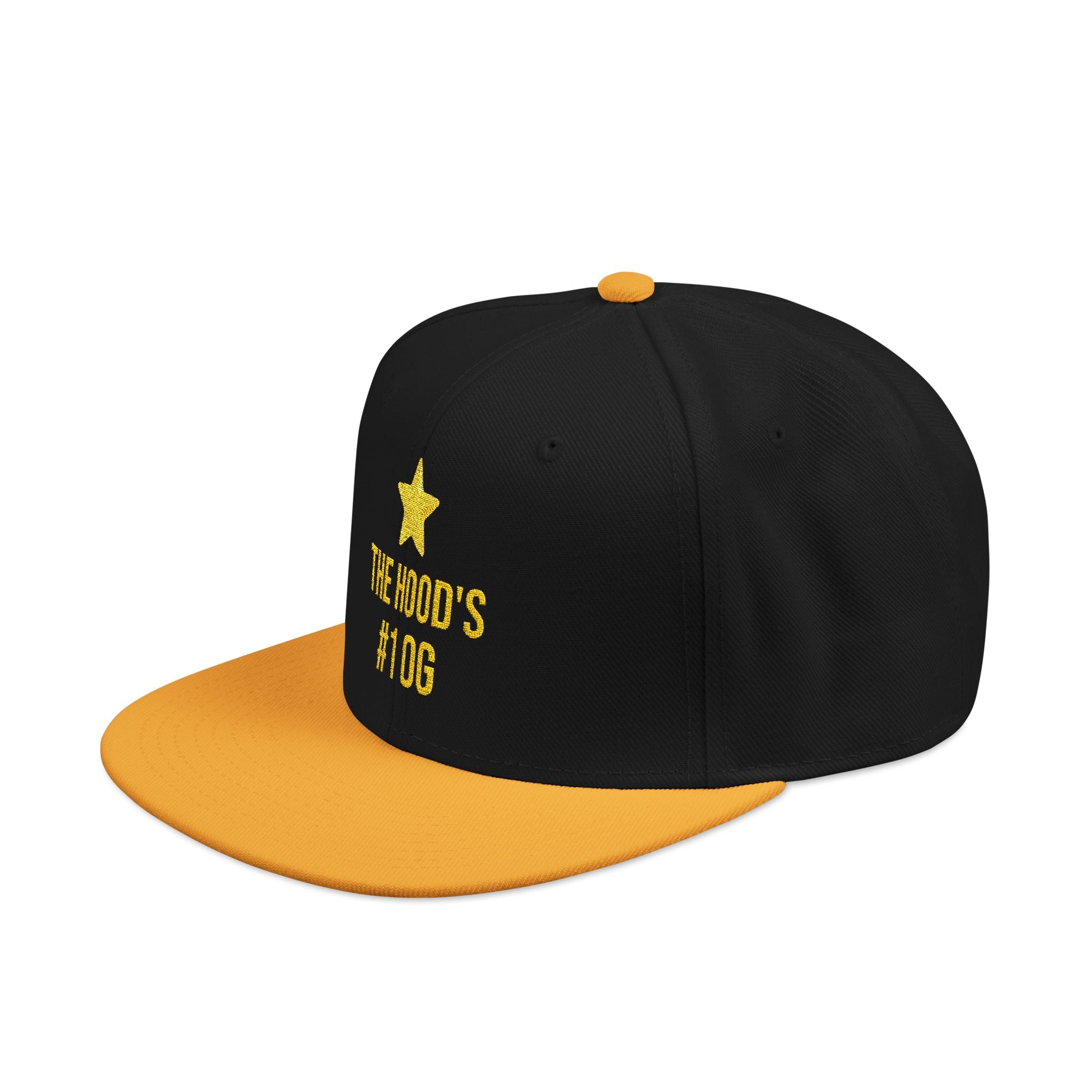 Hood's #1 OG Embroidered Snapback Hat — Street Style Cap