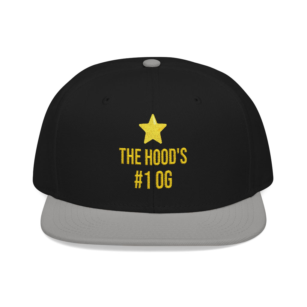 Hood's #1 OG Embroidered Snapback Hat — Street Style Cap