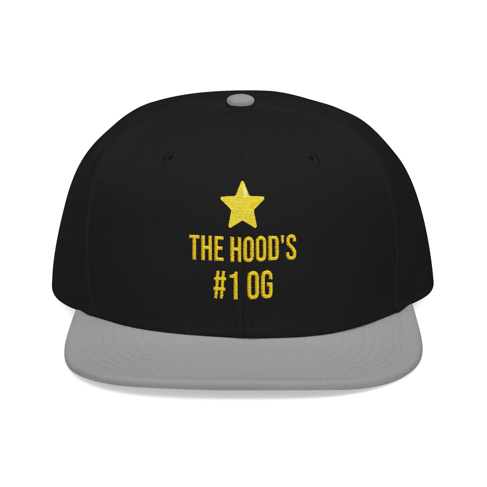 Hood's #1 OG Embroidered Snapback Hat — Street Style Cap