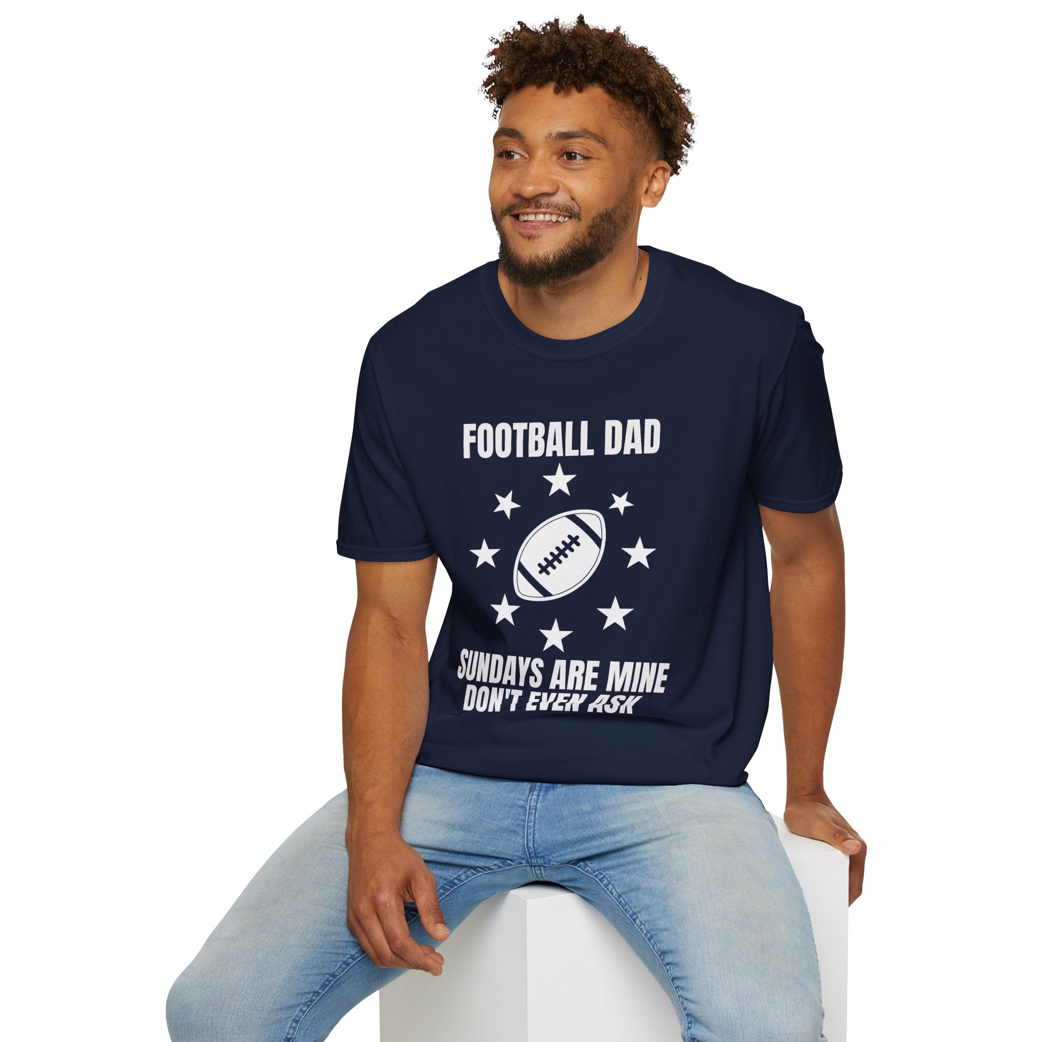 Football Dad T-Shirt — Funny Father's Day Football Fan Gift Tee