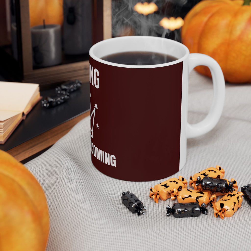 Warning: Dad Jokes Incoming Ceramic Mug — Fun Father's Day Coffee Cup