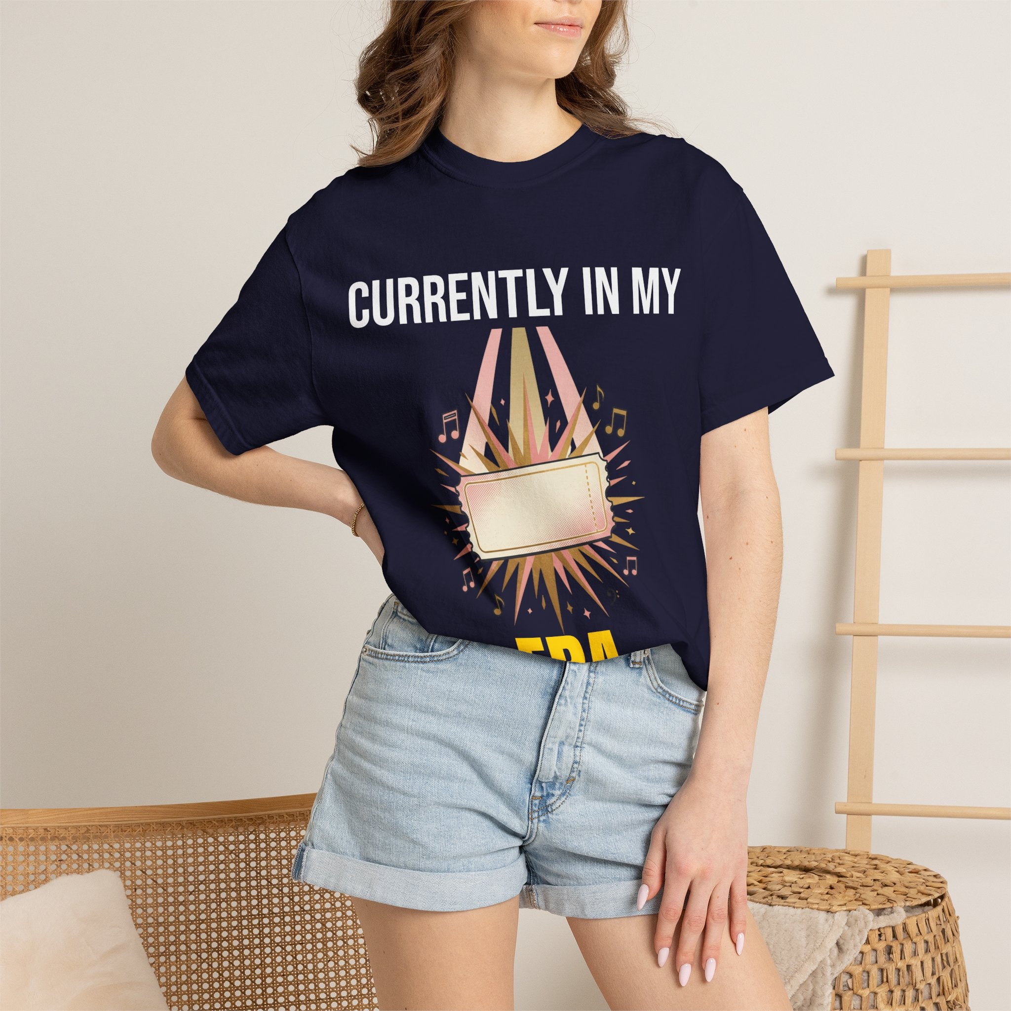 Currently In My Era T-Shirt — Vintage Garment-Dyed Graphic Tee