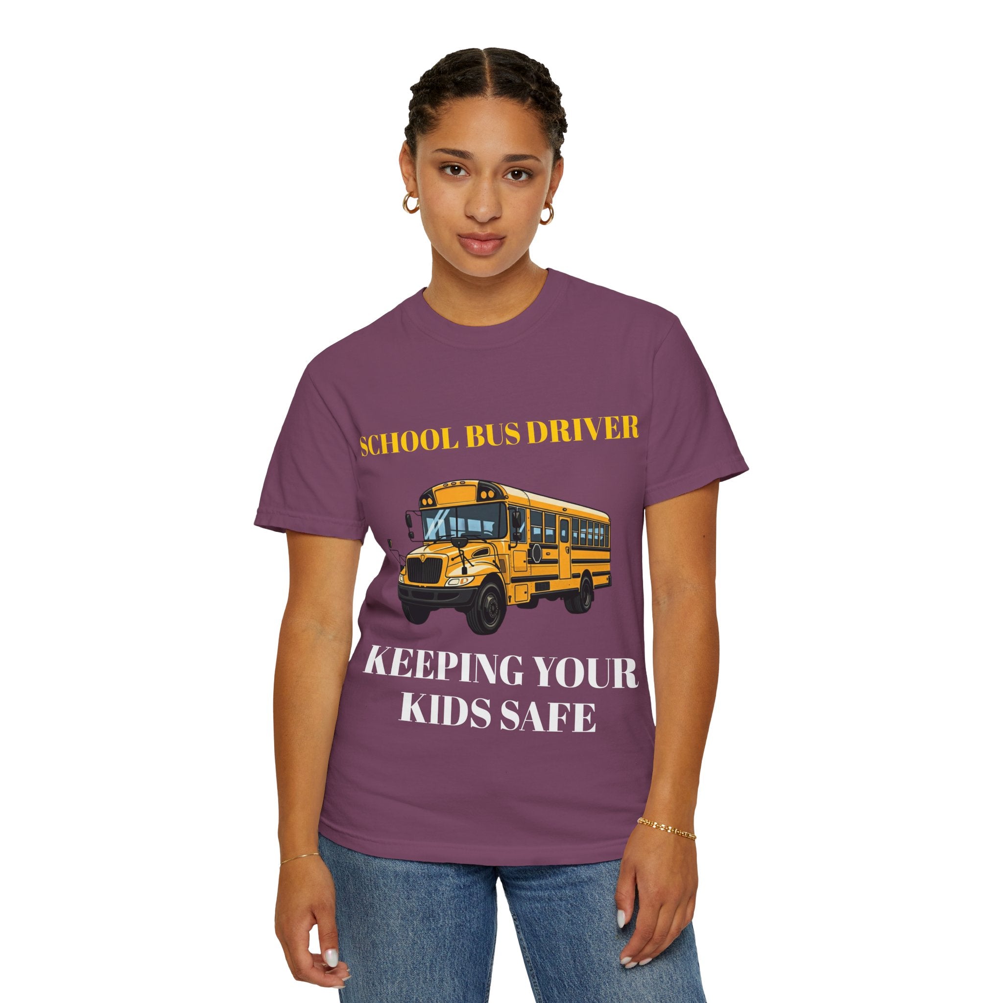 School Bus Driver T-Shirt — "Keeping Your Kids Safe"