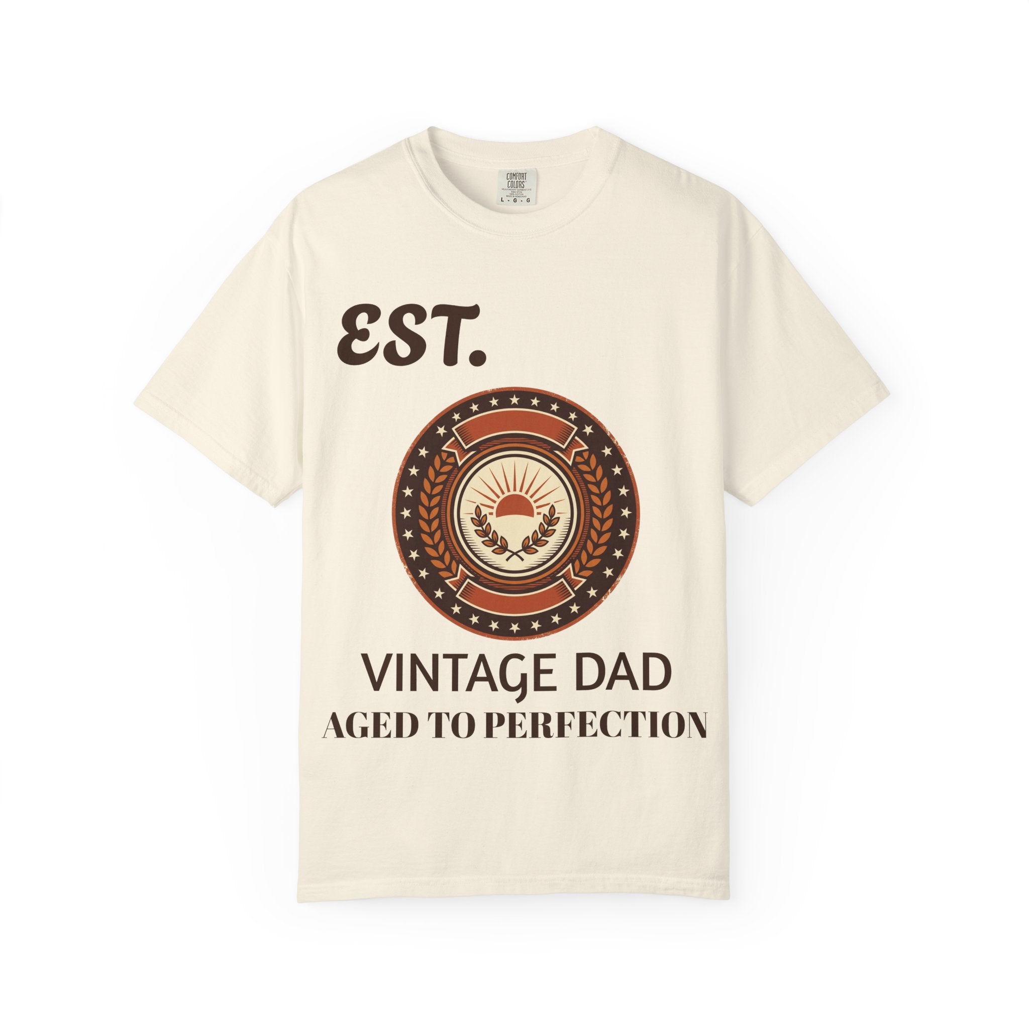 Vintage Dad Est. Year T-Shirt — Retro Father's Day Gift Aged To Perfection Tee