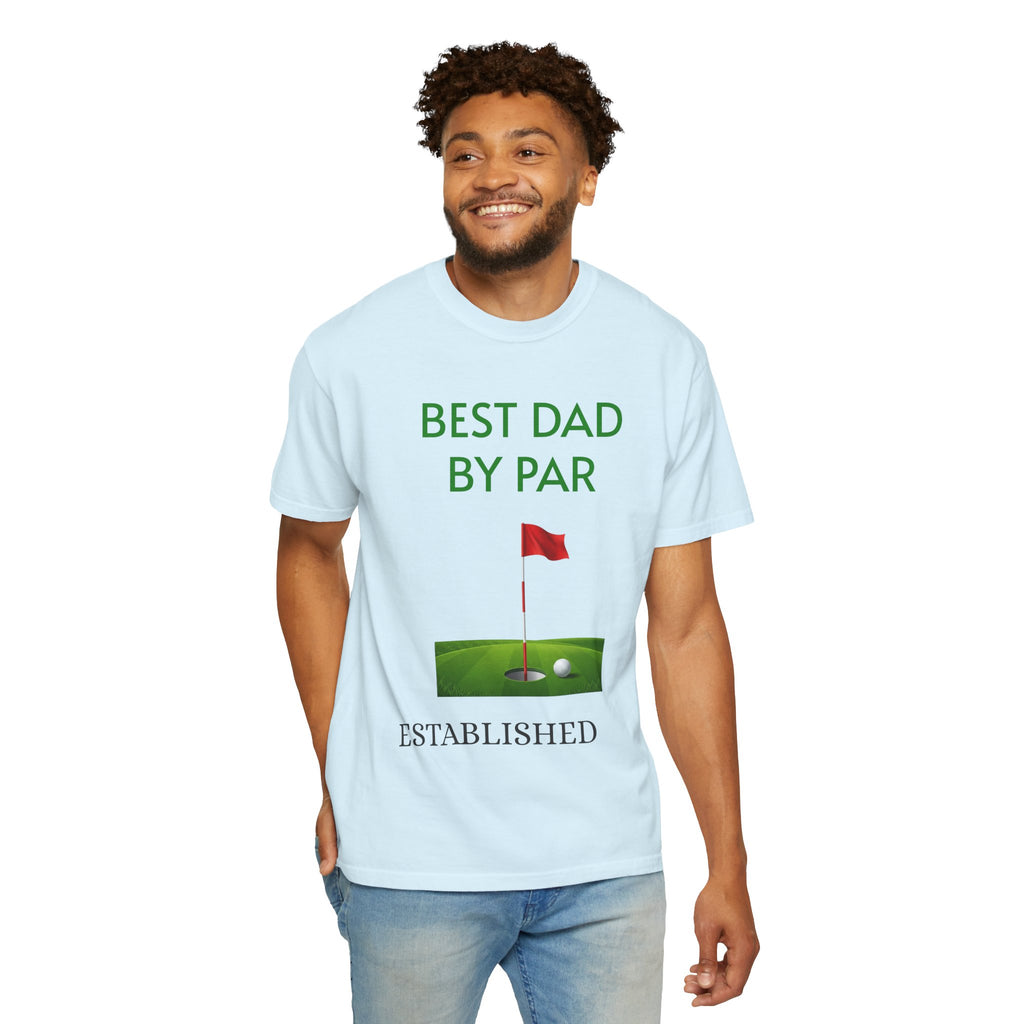 Best Dad By Par Golf T-Shirt — Funny Golfing Father's Day Gift Tee