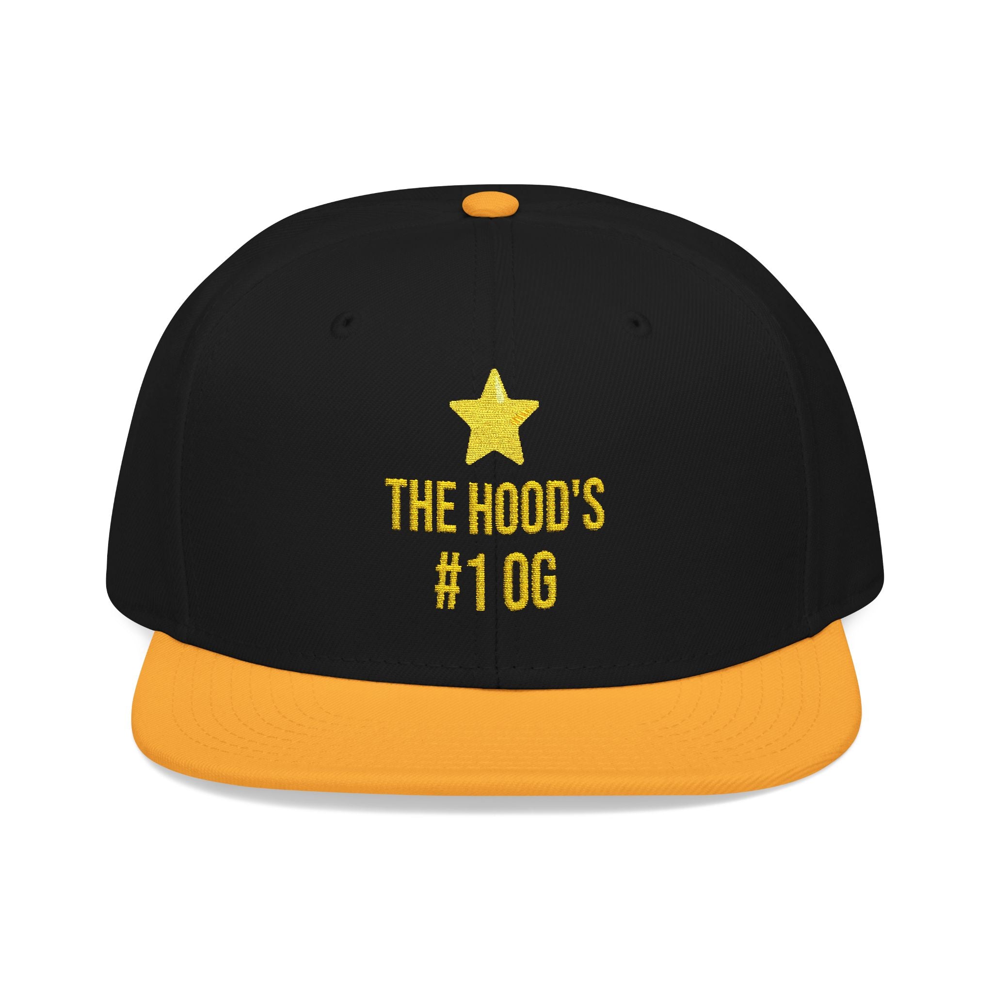 Hood's #1 OG Embroidered Snapback Hat — Street Style Cap