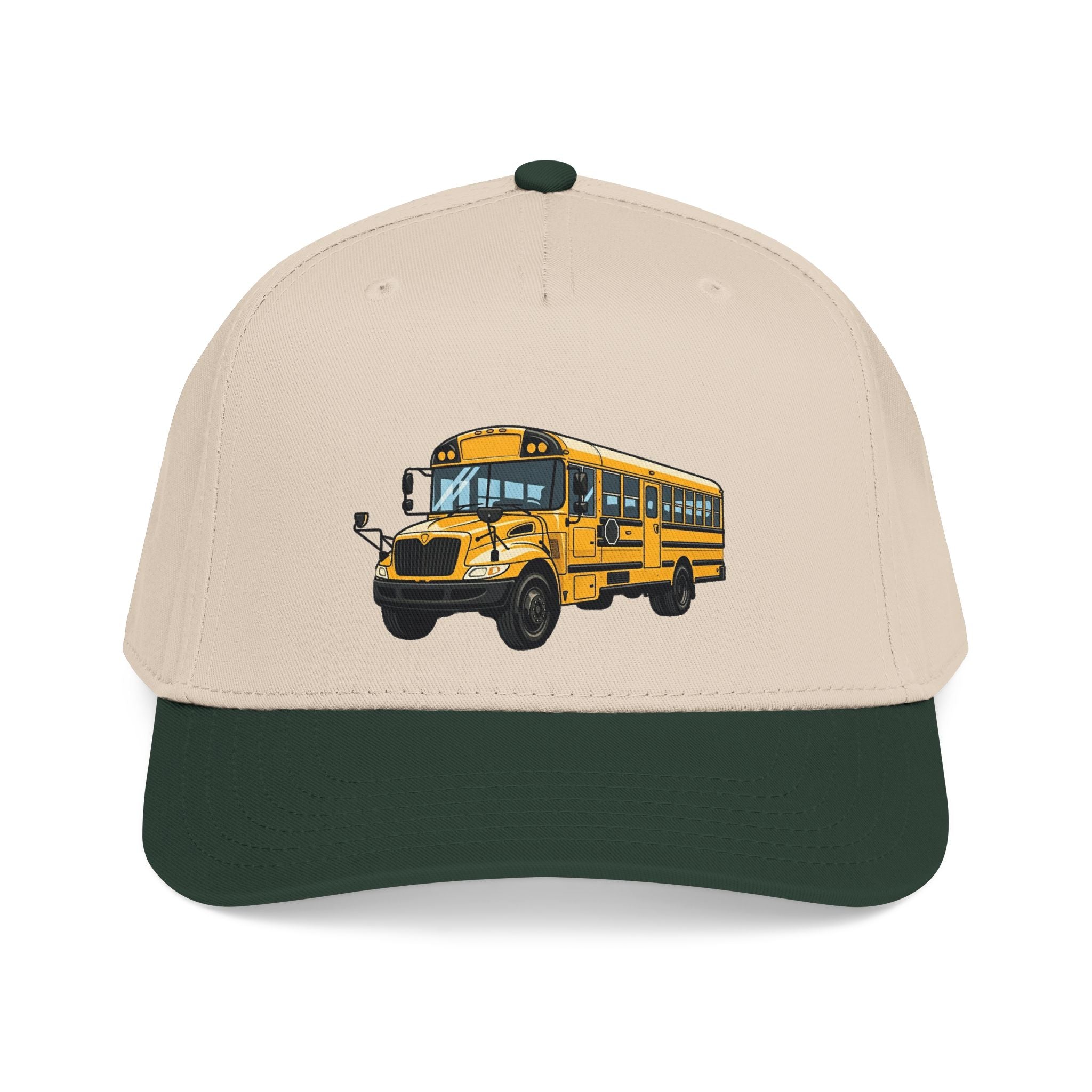 Mid Profile Baseball Cap - School Bus Driver. Keeping kids safe.